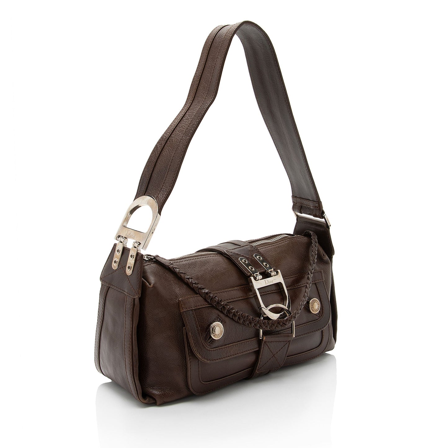 Dior Calfskin Flight E W Shoulder Bag Shf Icjmqc Large