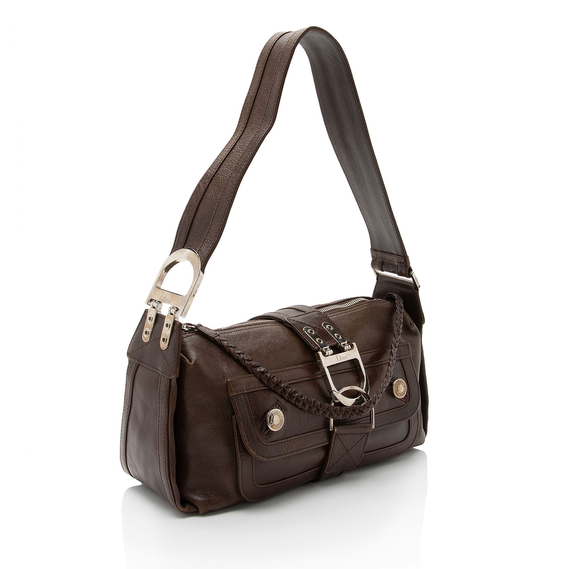 Dior Calfskin Flight E W Shoulder Bag Shf Icjmqc Large