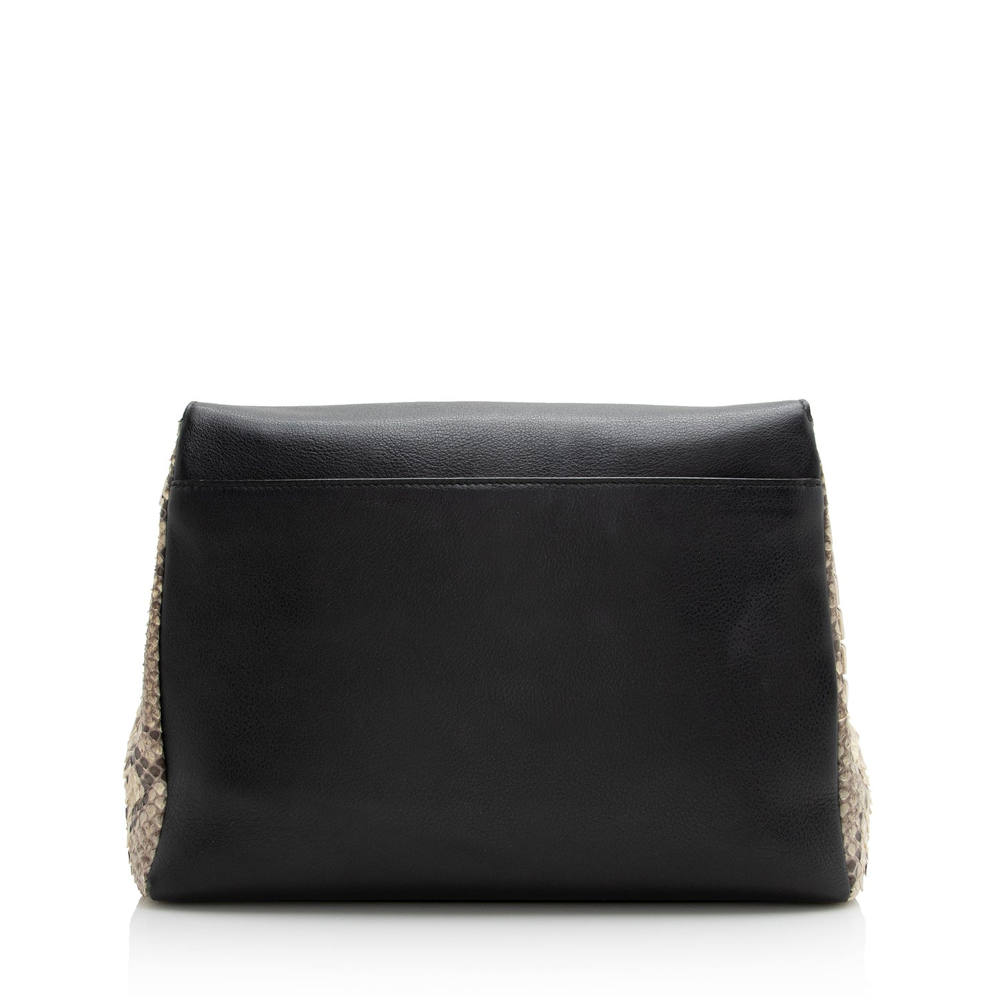 Dior Calfskin ling Shoulder Bag Shf Python Large