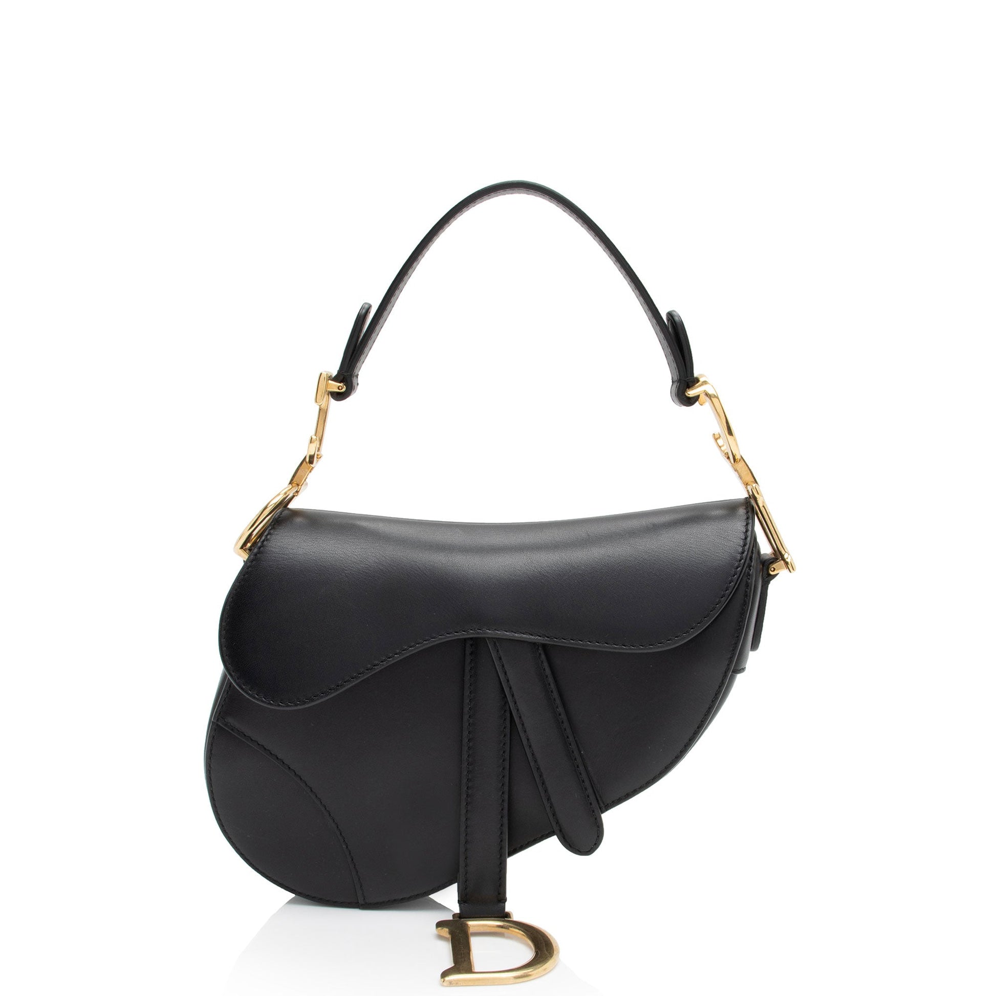 Dior Calfskin Saddle Bag Mini Shoulder Bag