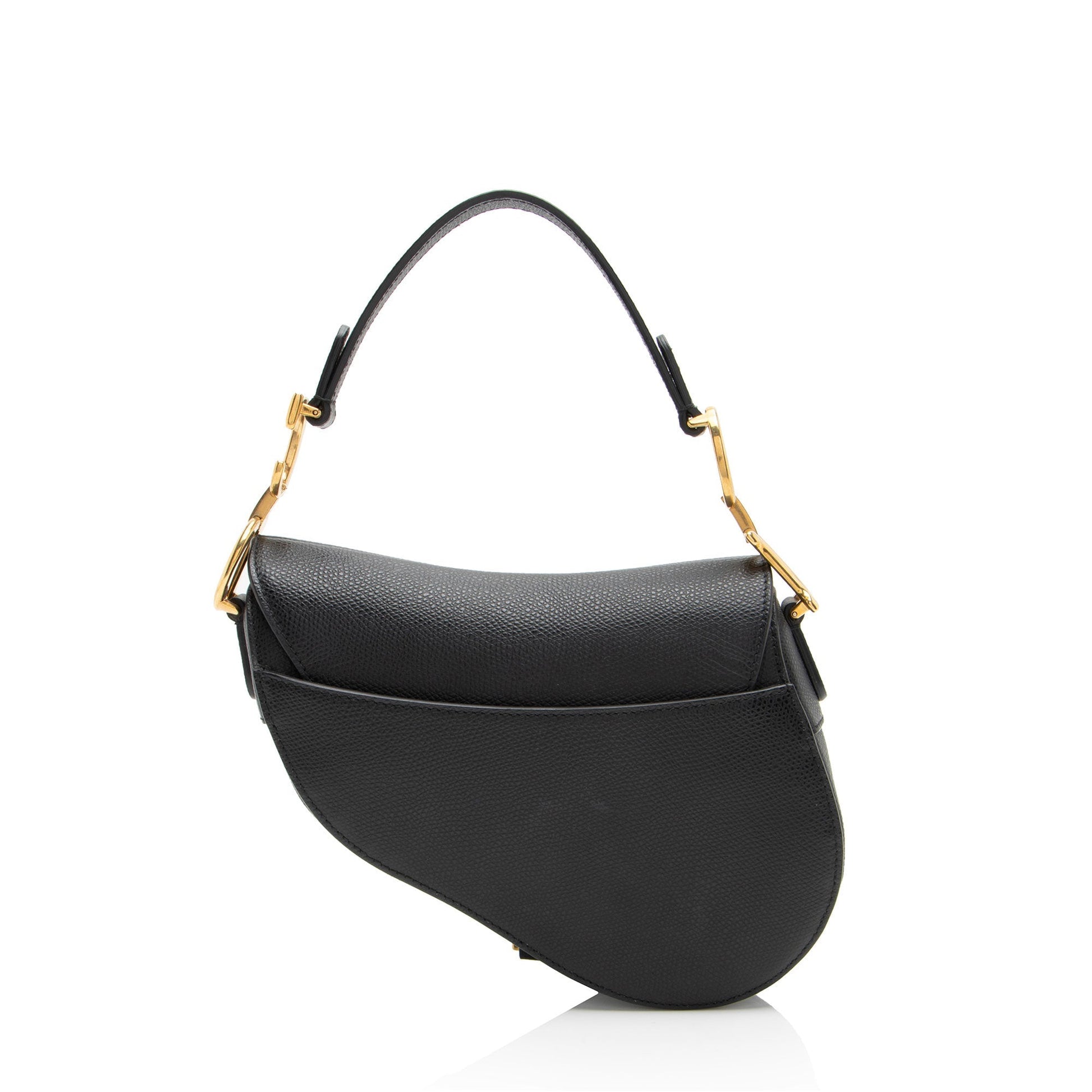 Dior Grained Calfskin Saddle Bag Mini Shoulder Bag