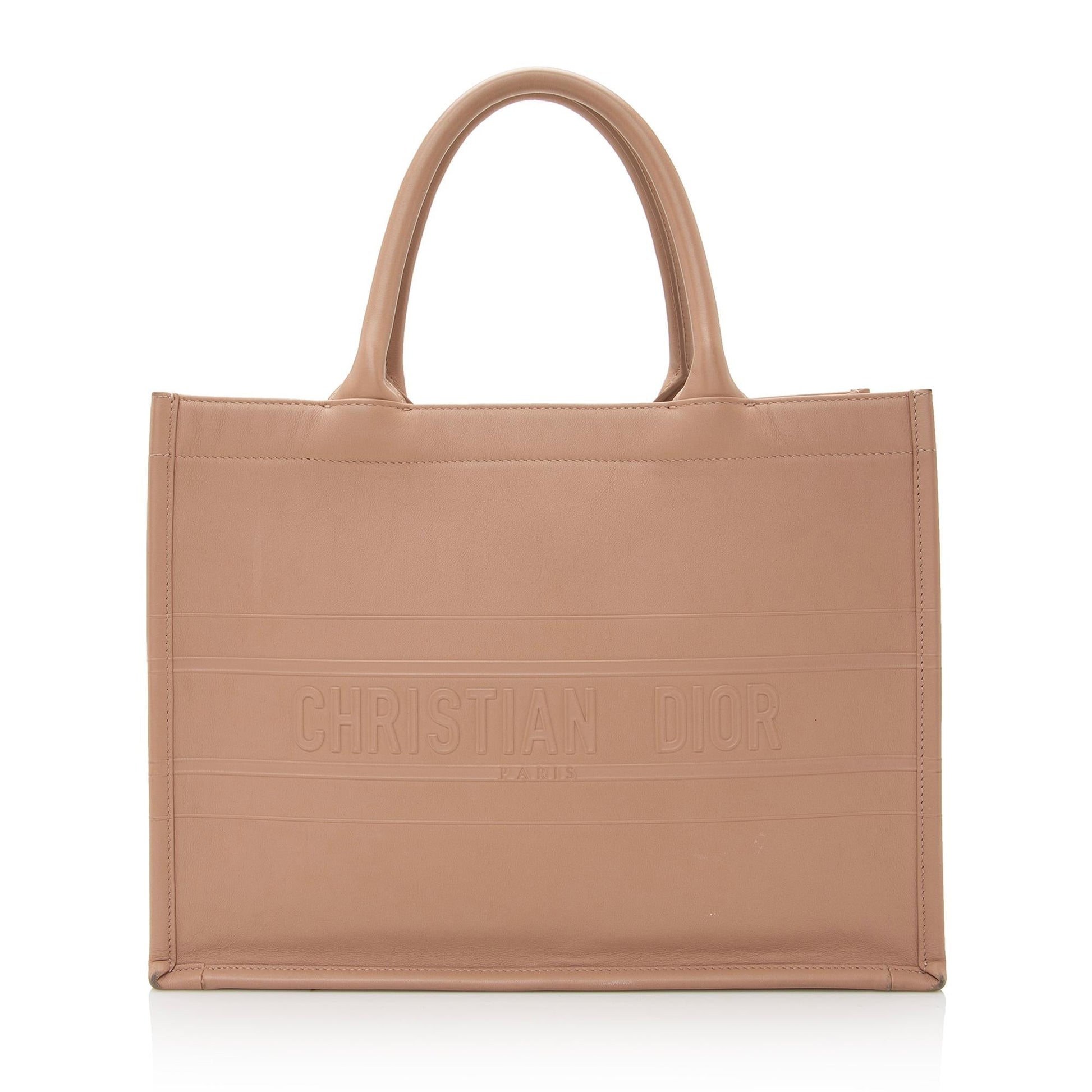 Dior Calfskin Book Tote Shf Small Tote Bag