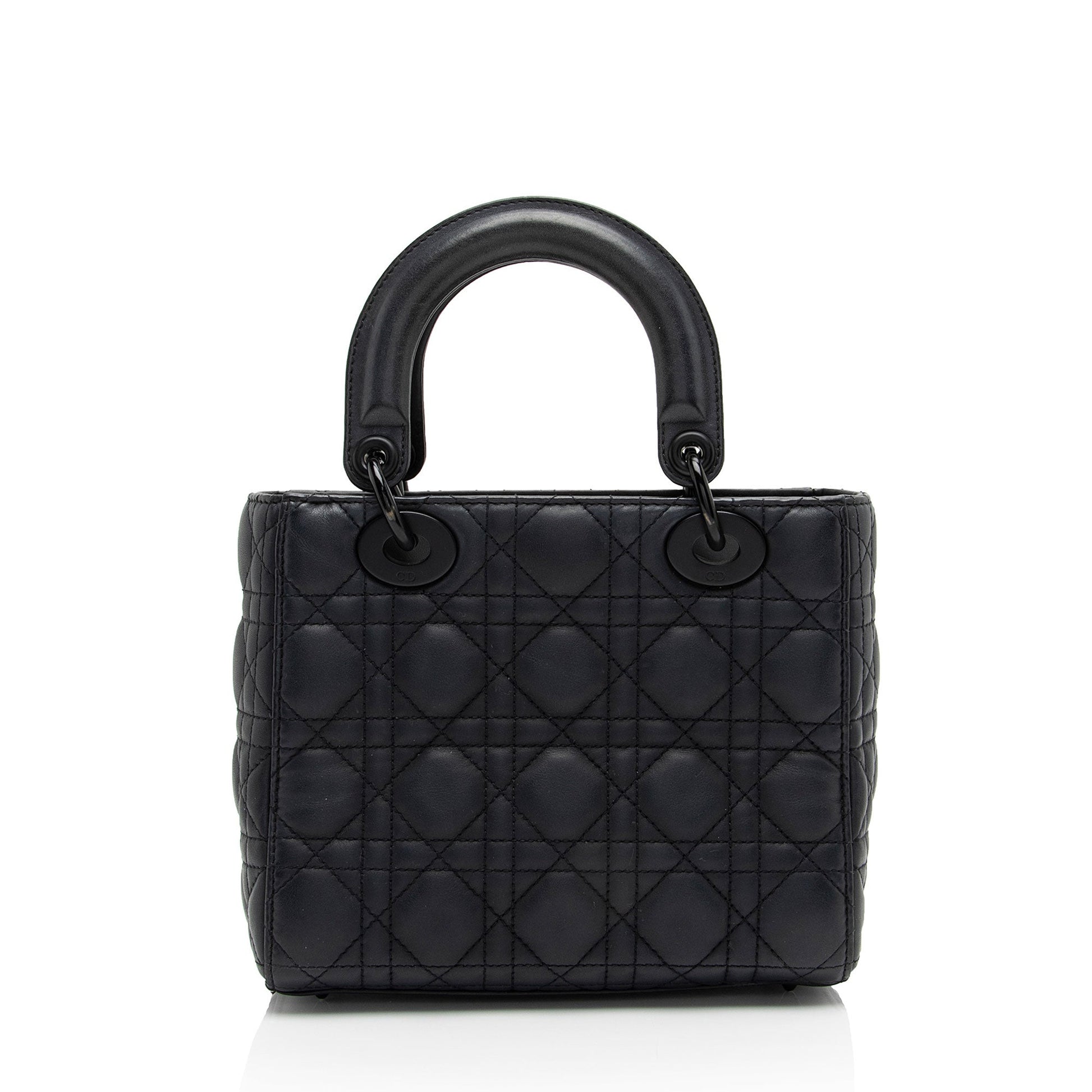 Dior Calfskin Ultra Matte Lady Tote Shf Mcfuwa Small Tote Bag