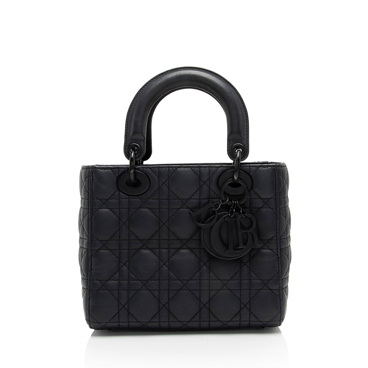 Dior Calfskin Ultra Matte Lady Tote Shf Mcfuwa Small Tote Bag