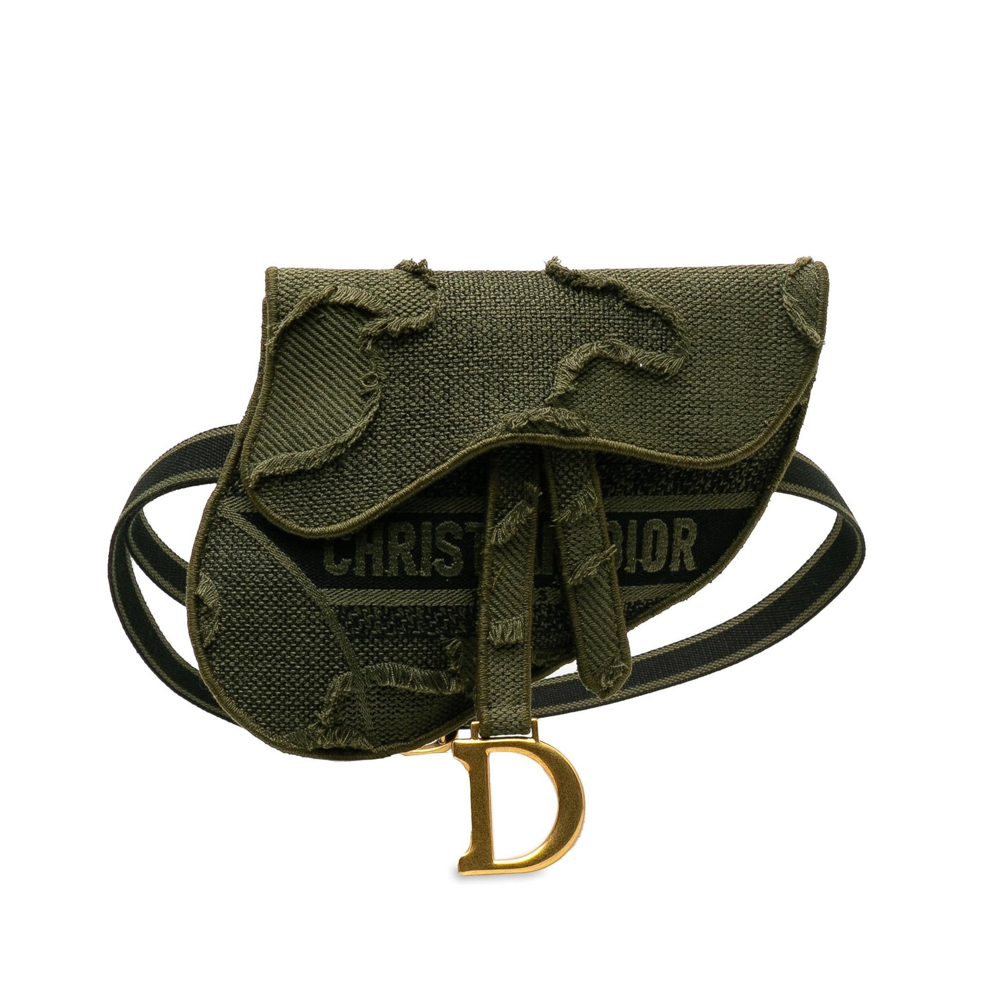 Dior Camouflage Saddle Belt Bag Shg 51Zyei