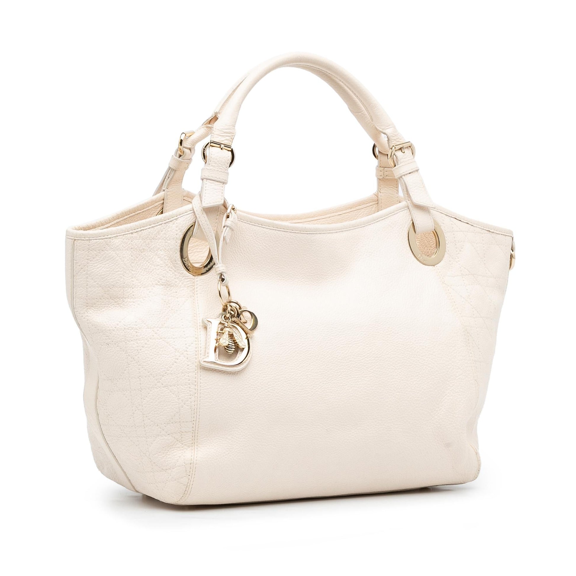 Dior Cannage Bee Tote Shg Ddvuwd Tote Bag
