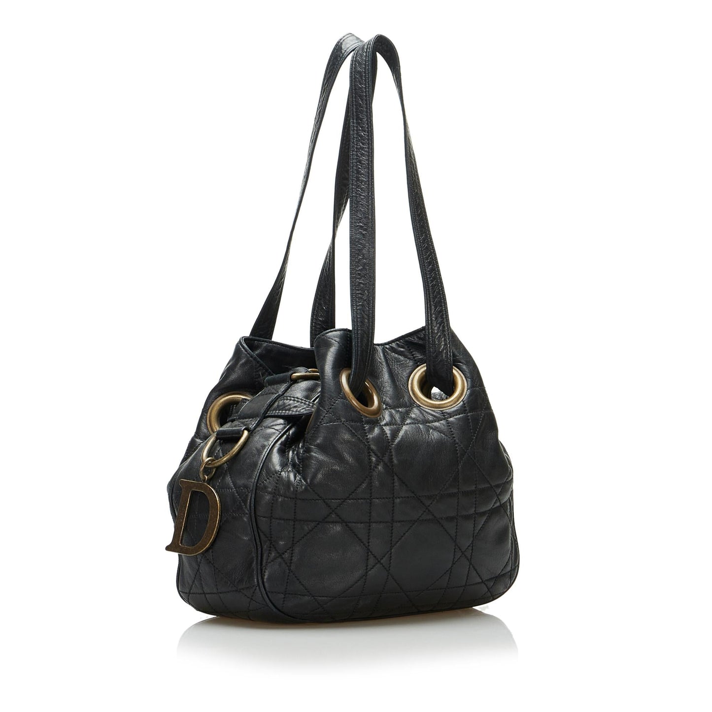 Dior Cannage Bag Shg 8Tohij Bucket Shoulder Bag