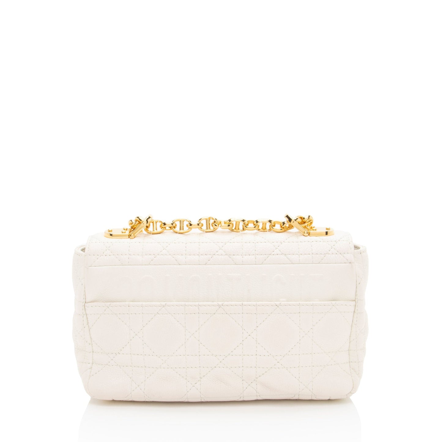 Dior Cannage Calfskin Caro Shoulder Bag Small