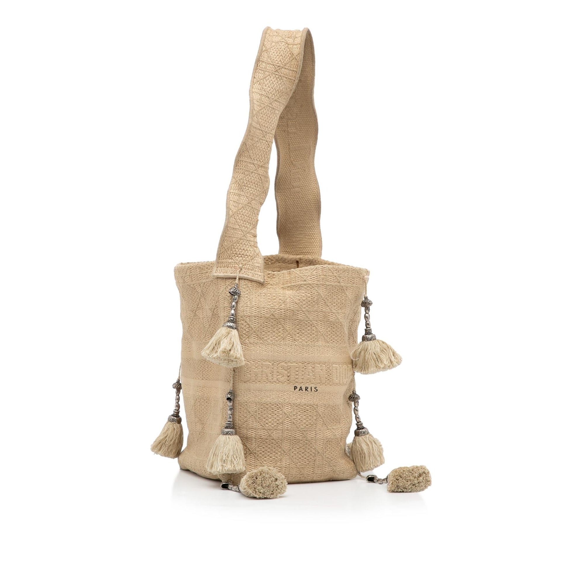 Dior Cannage Bubble Bag Shg Bucket Shoulder Bag