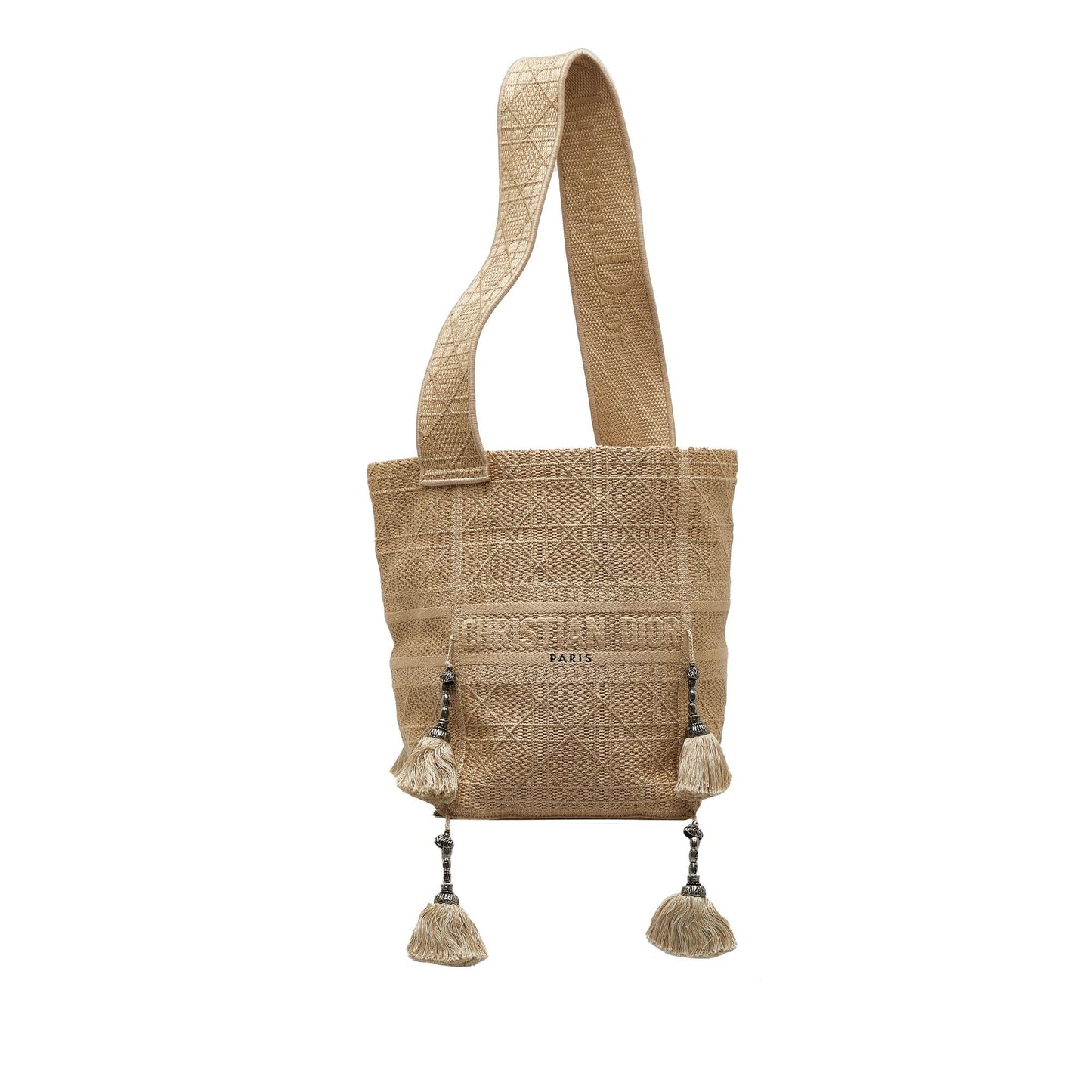 Dior Cannage Bubble Bag Shg Nutybr Bucket Shoulder Bag