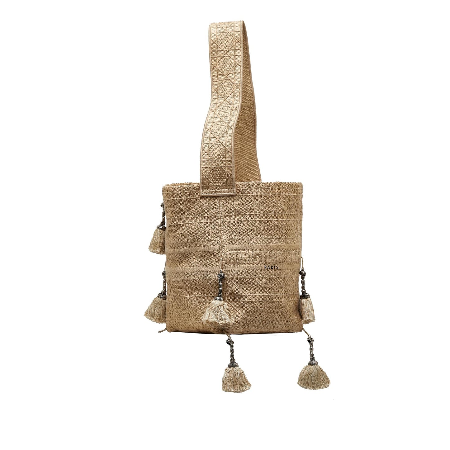 Dior Cannage Bubble Bag Shg Nutybr Bucket Shoulder Bag