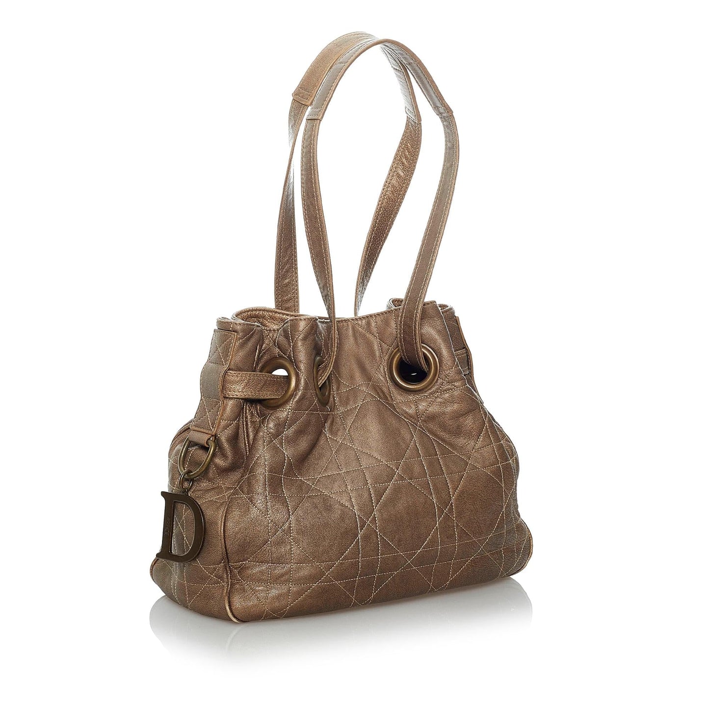 Dior Cannage Drawstring Bag Shg Bucket Shoulder Bag Bag Shg 37208
