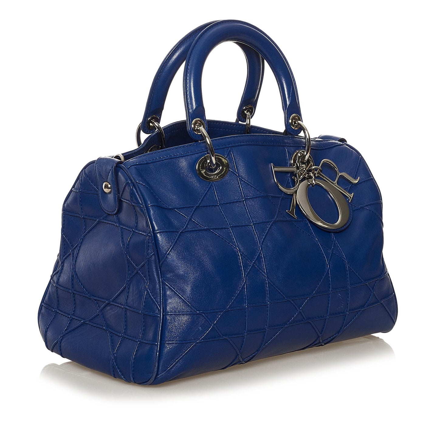 Dior Cannage Granville Polochon Shg Satchel Bag