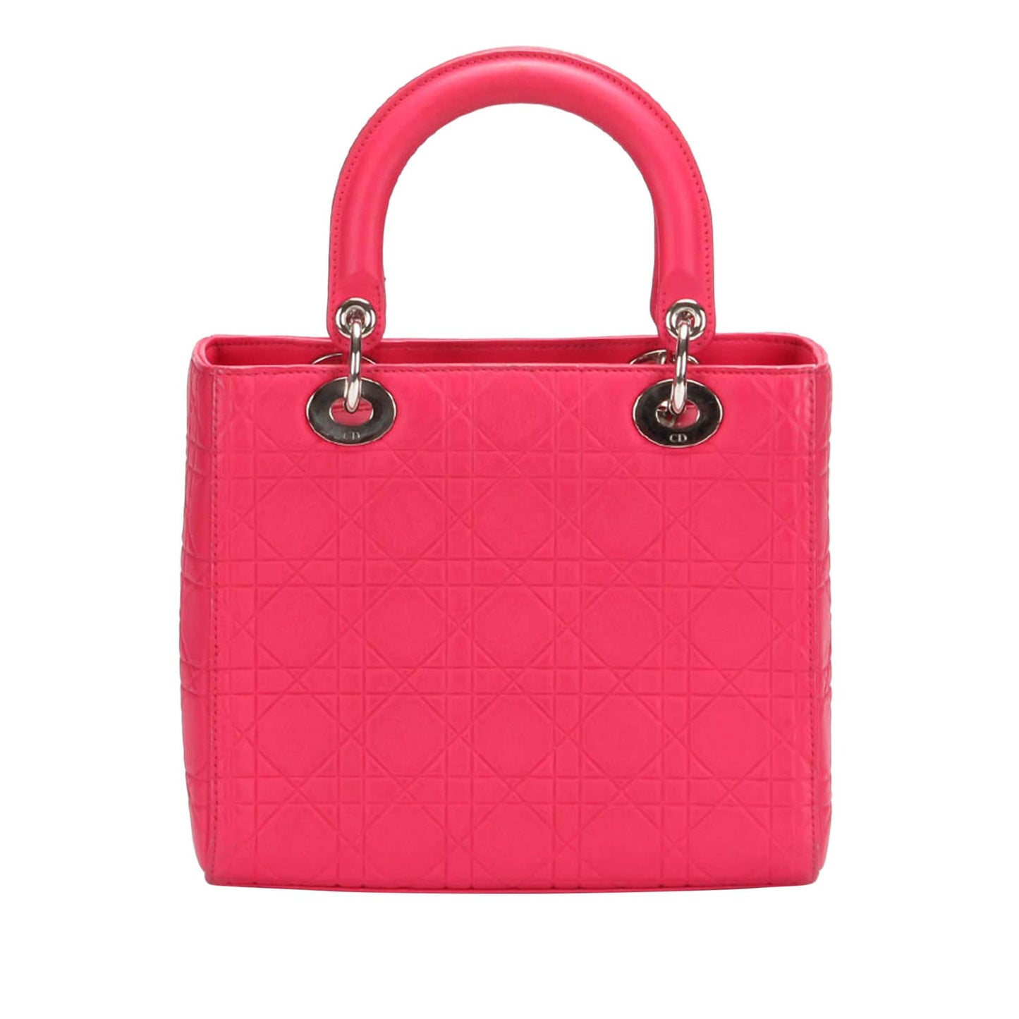 Dior Cannage Lady Satchel Shg Ioiije Leather Satchel Bag