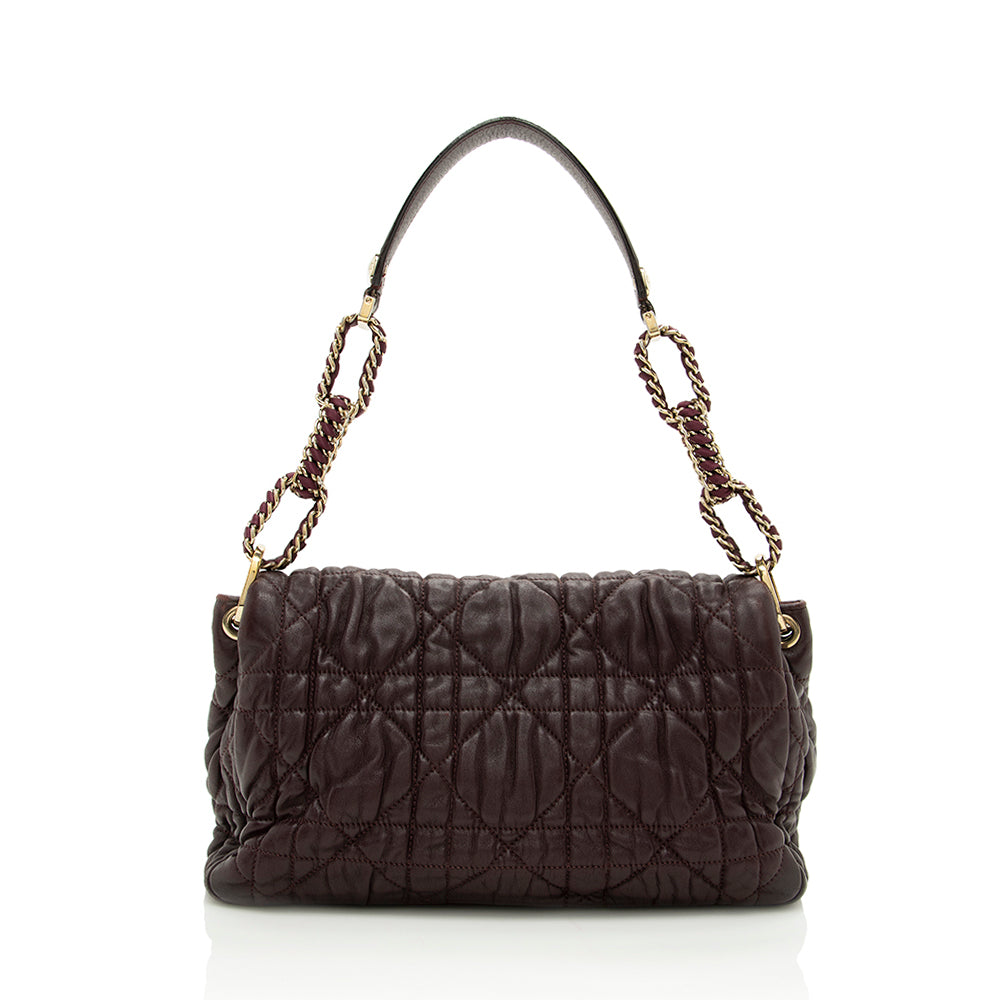 Dior Shoulder Bag Shf Lambskin Large Flap