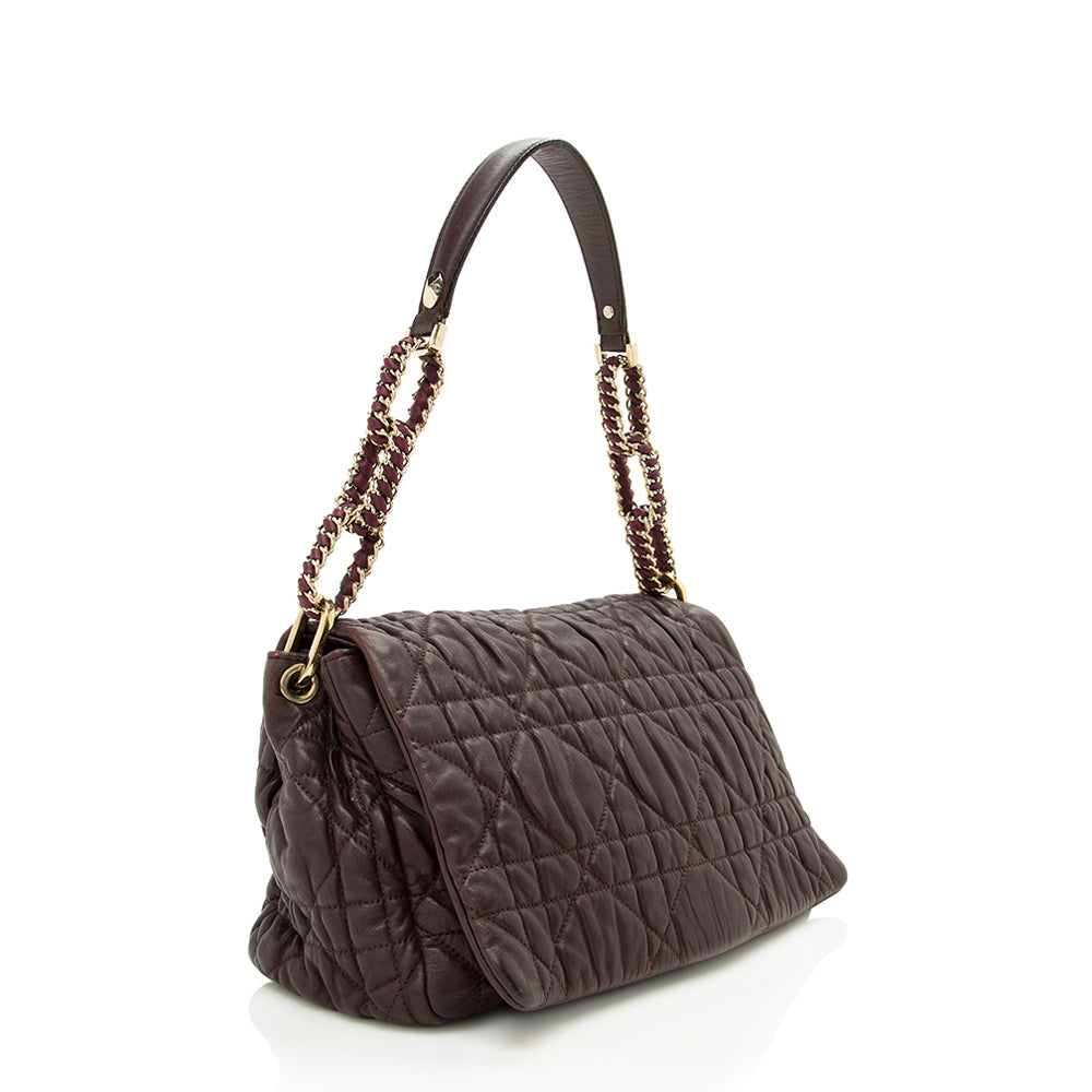 Dior Shoulder Bag Shf Lambskin Large Flap