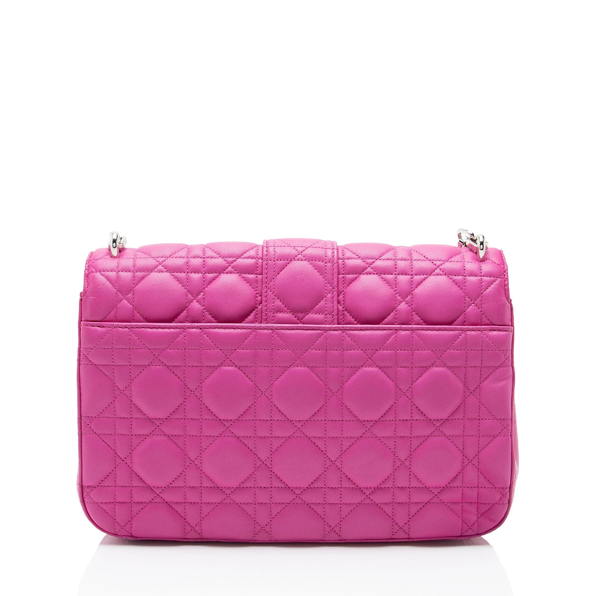 Dior Cannage Miss Promenade Bag Lambskin Medium Flap Shoulder Bag
