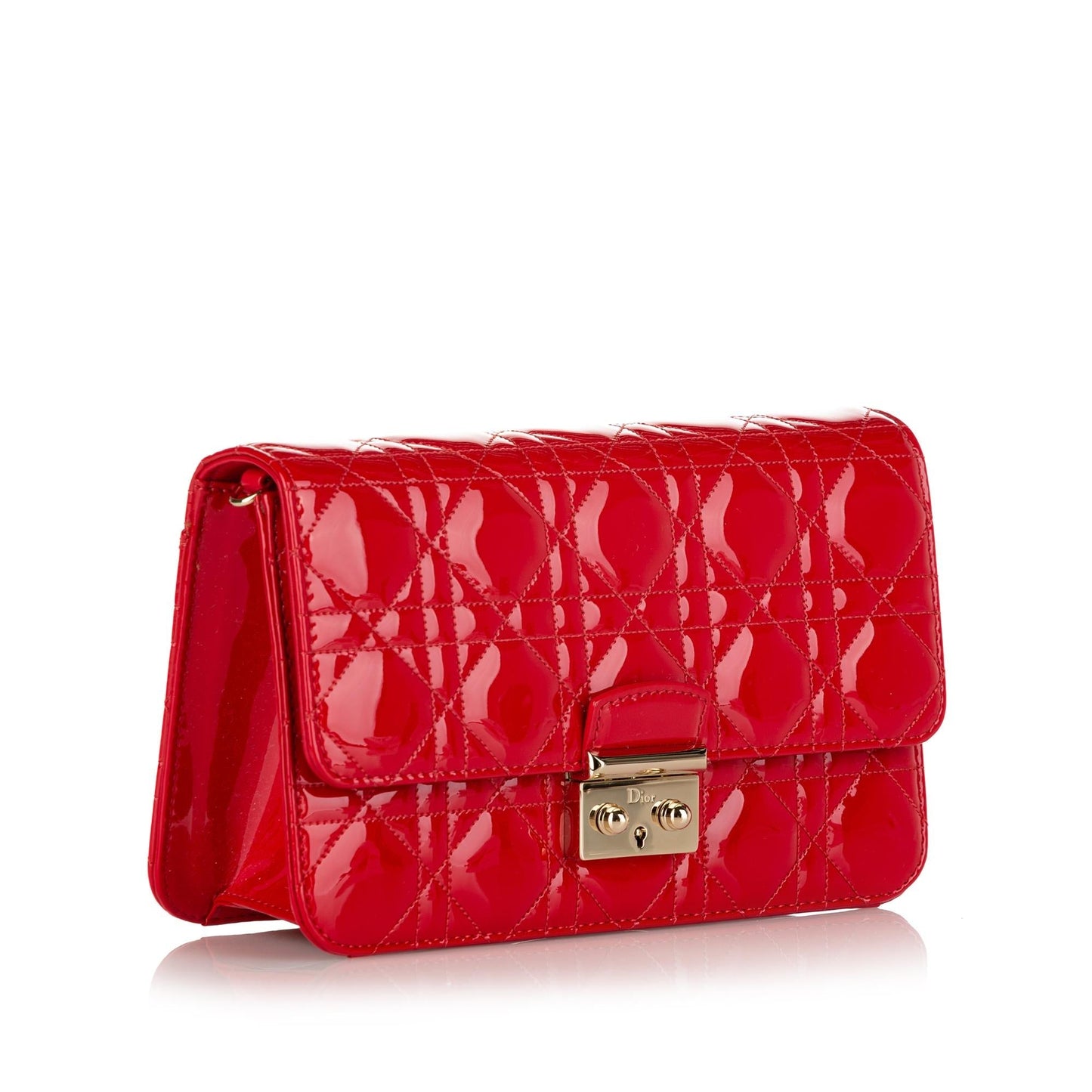 Dior Cannage Miss Promenade Crossbody Bag Shg Leather Chain