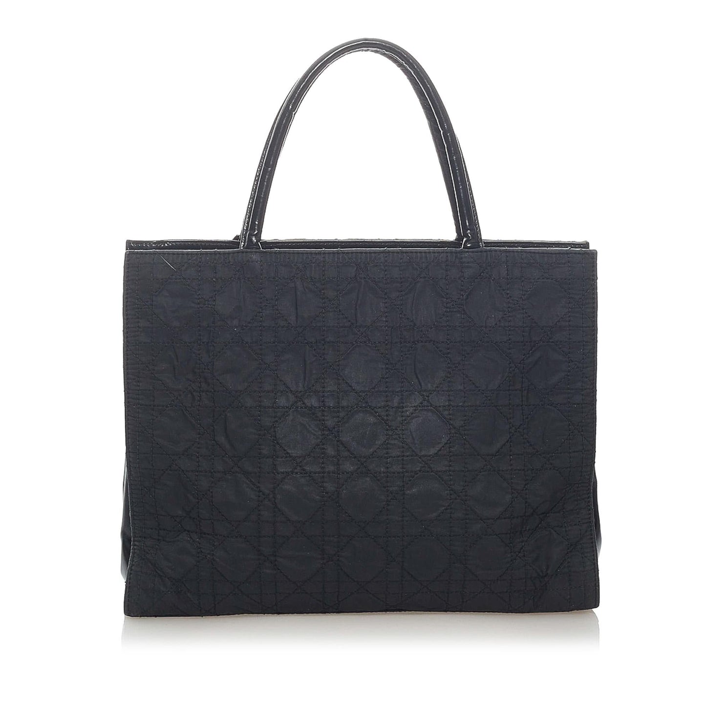 Dior Cannage Shopper Tote Bag Shg Nylon