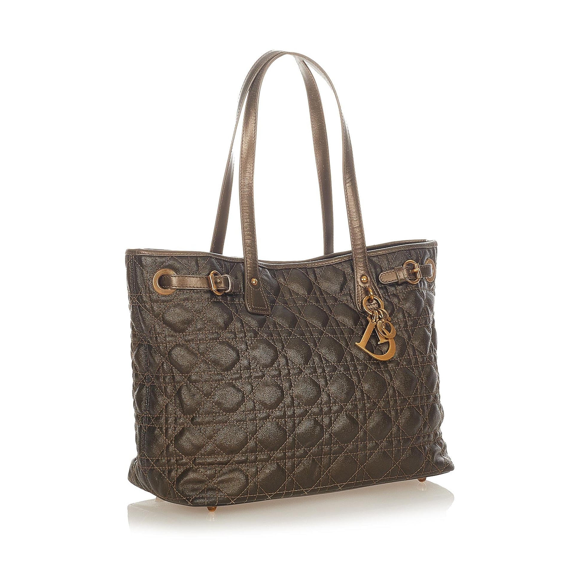 Dior Cannage Panarea Tote Bag Shg
