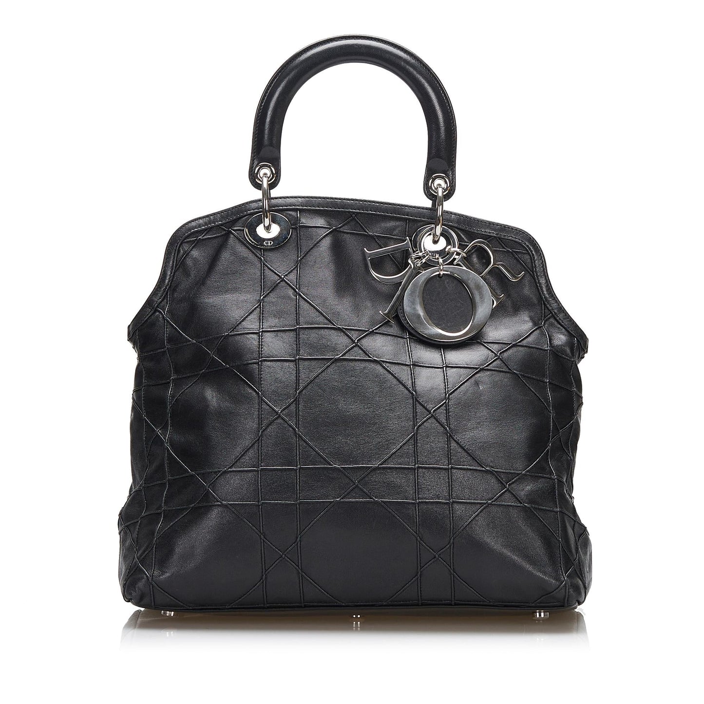 Dior Cannage Polochon Granville Shg Ptelll Satchel Bag