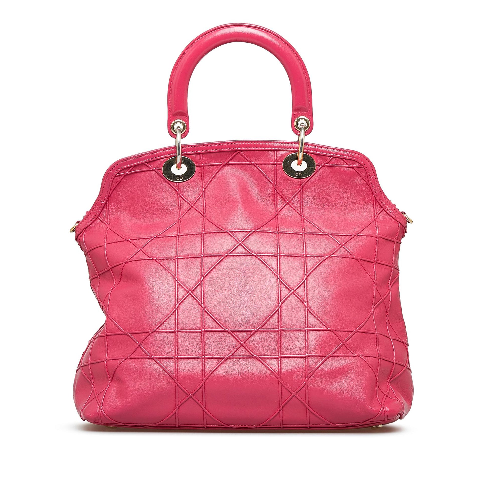 Dior Cannage Polochon Granville Shg Isn9Xa Satchel Bag