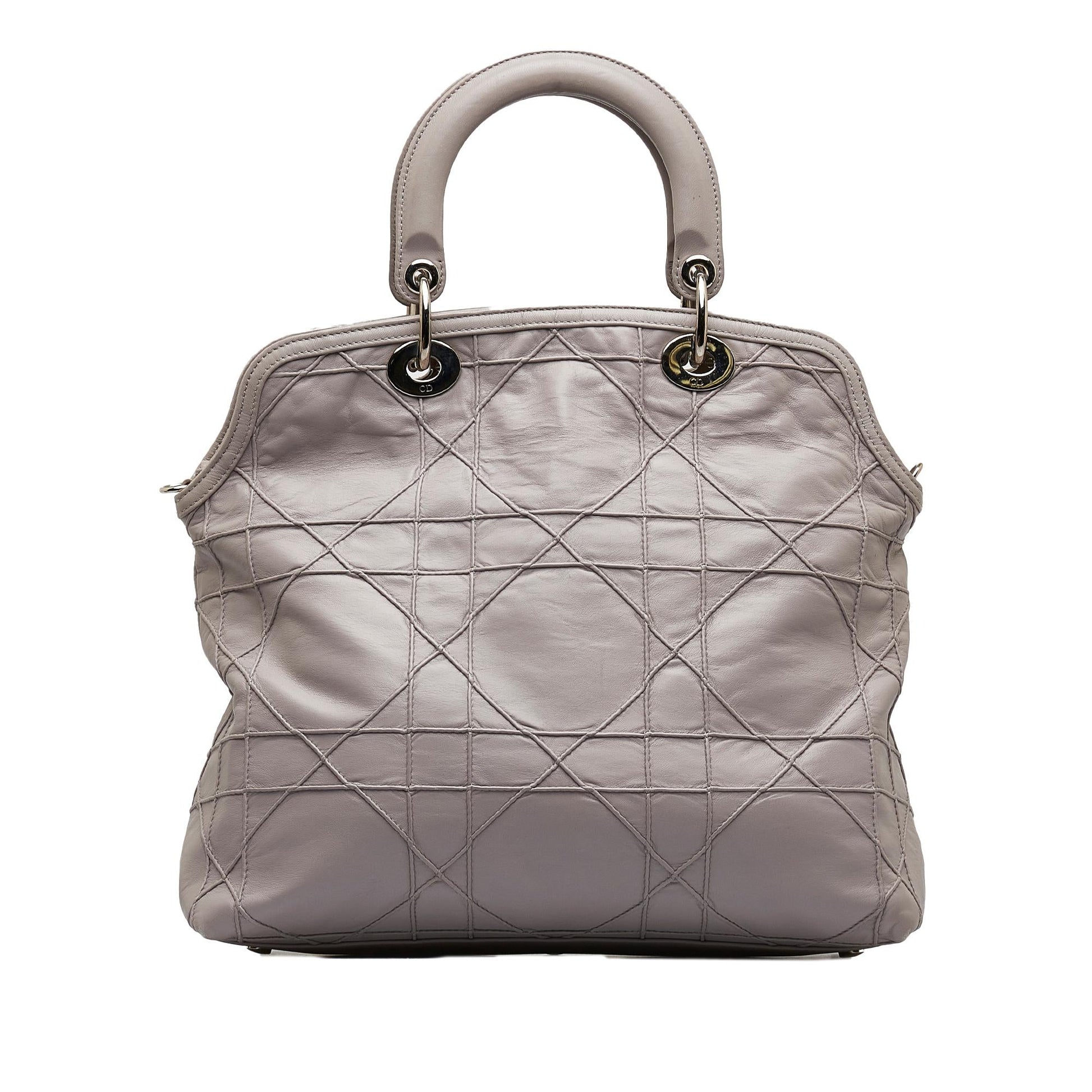 Dior Cannage Polochon Granville Shg Bjrwhu Satchel Bag