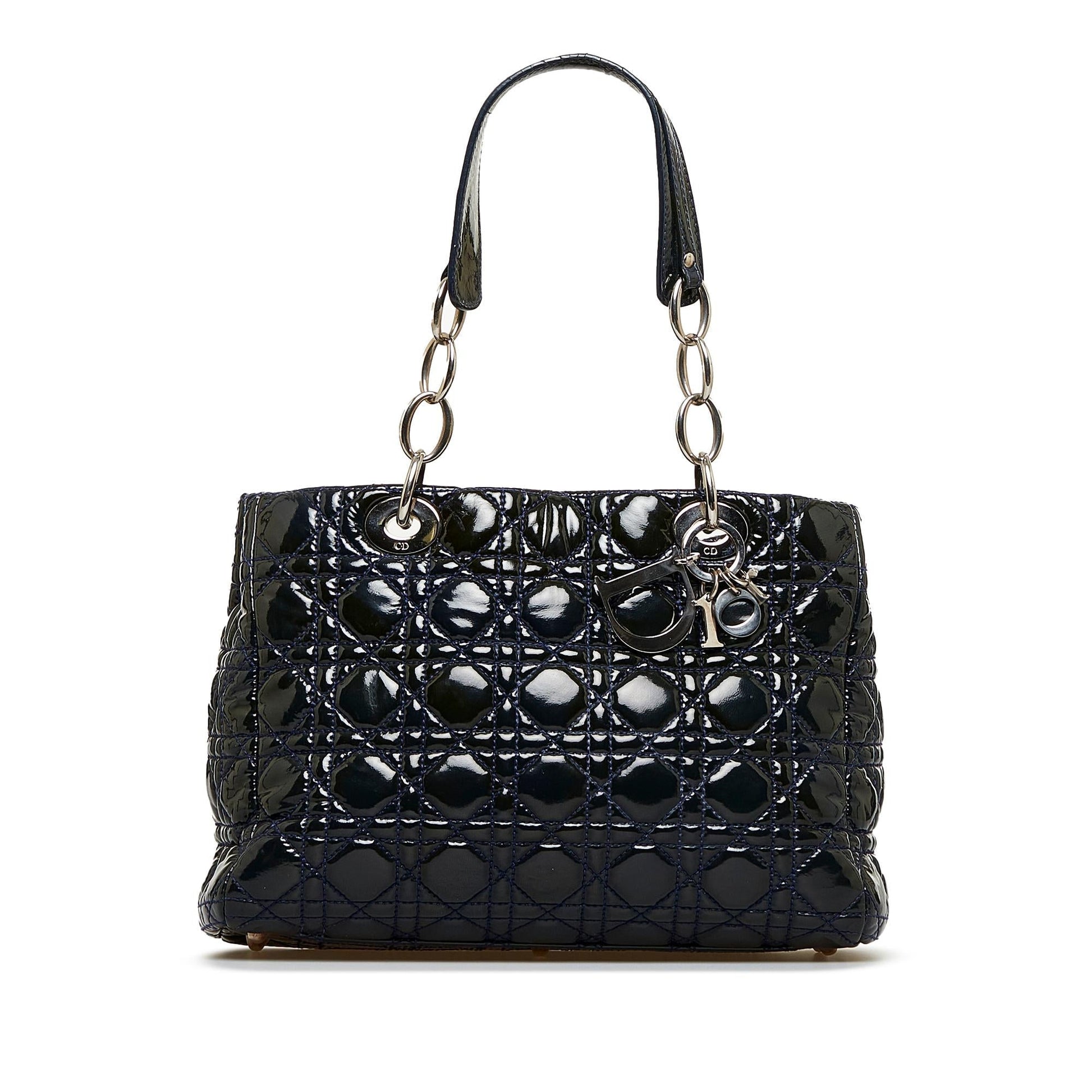 Dior Cannage Soft Shopper Shg Elgykf Tote Bag