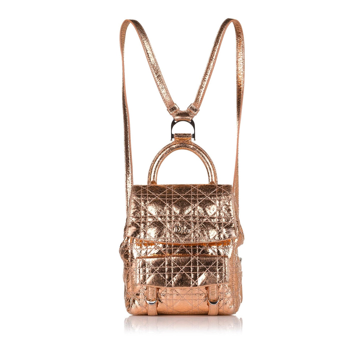 Dior Cannage Stardust Backpack Shg Leather