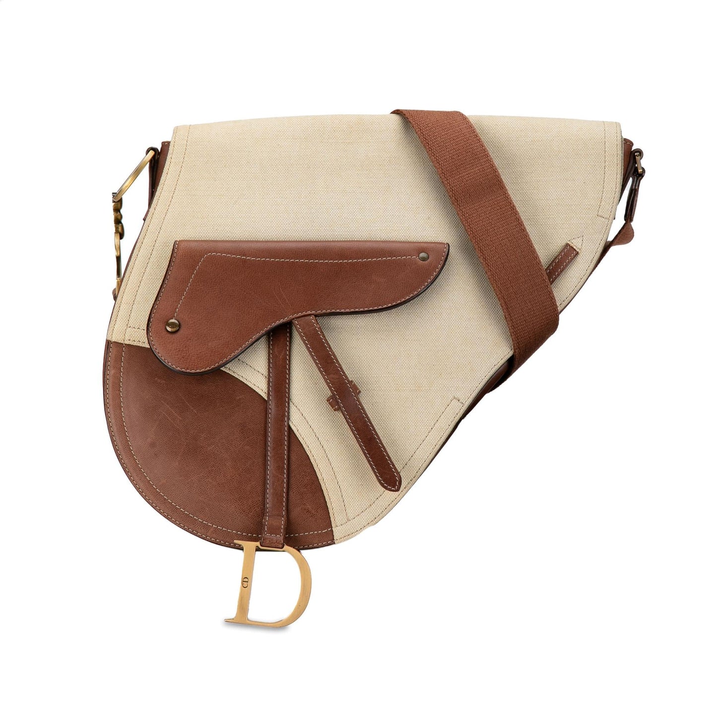 Dior Baudrier Saddle Shg Rg9Rwf Crossbody Bag Canvas