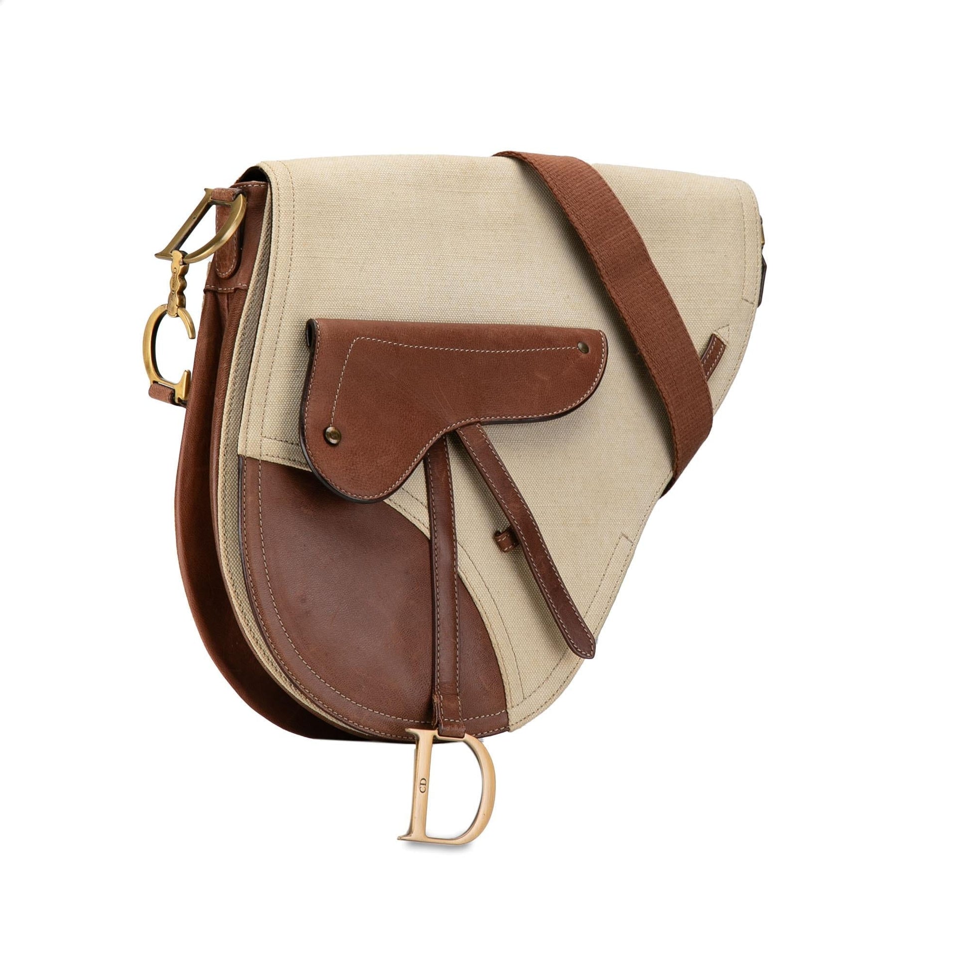 Dior Baudrier Saddle Shg Rg9Rwf Crossbody Bag Canvas