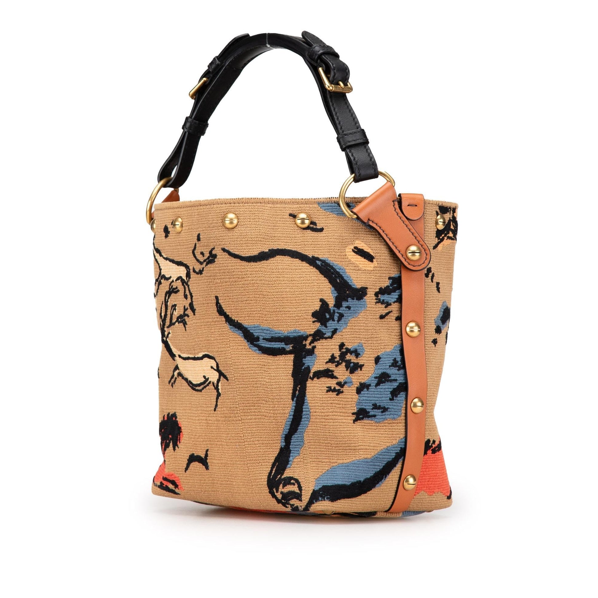 Dior avenue Sauvage Bag Canvas Bucket Shoulder Bag