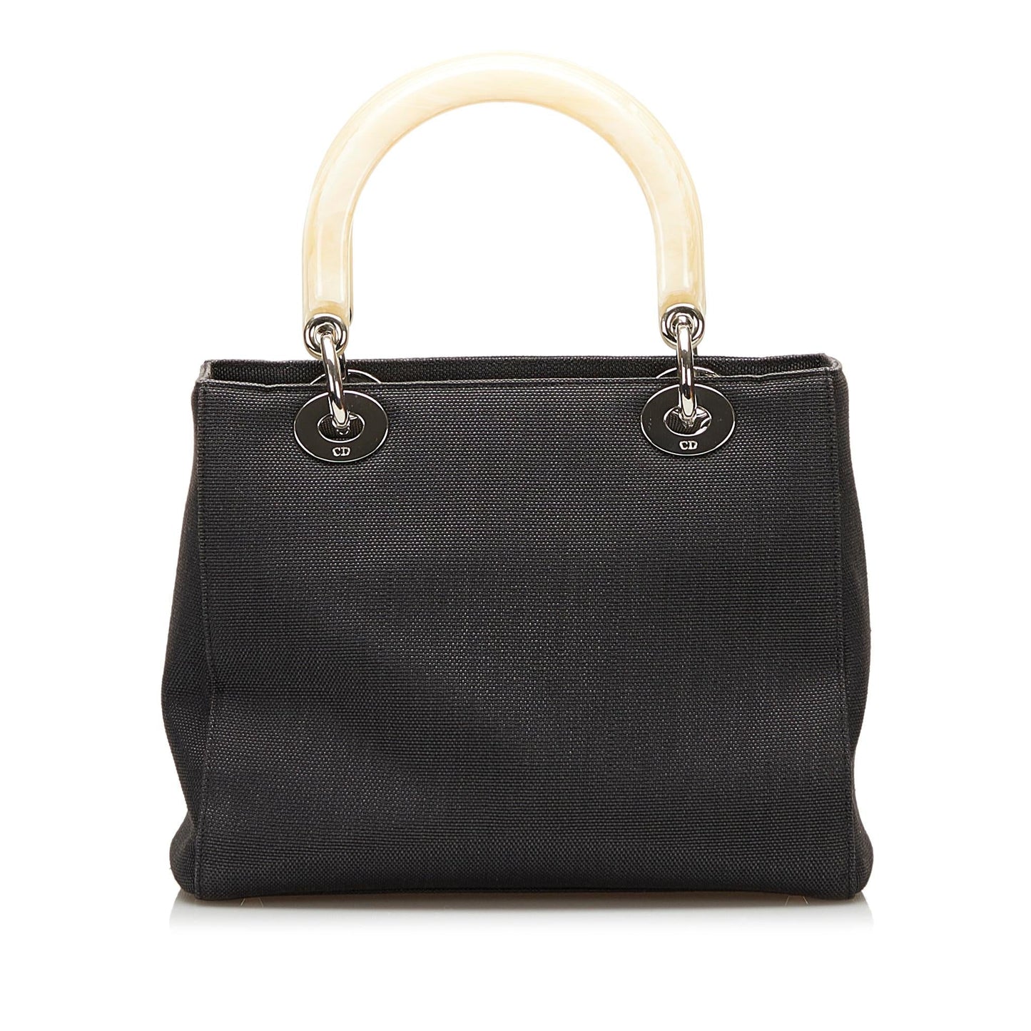 Dior Lady Shg Satchel Bag Canvas