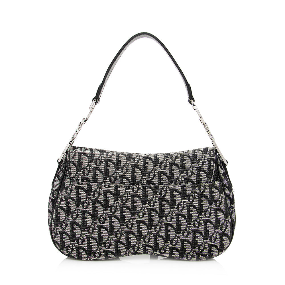Dior Double Saddle Shoulder Bag Shf Canvas Logo Bag Shf 21002