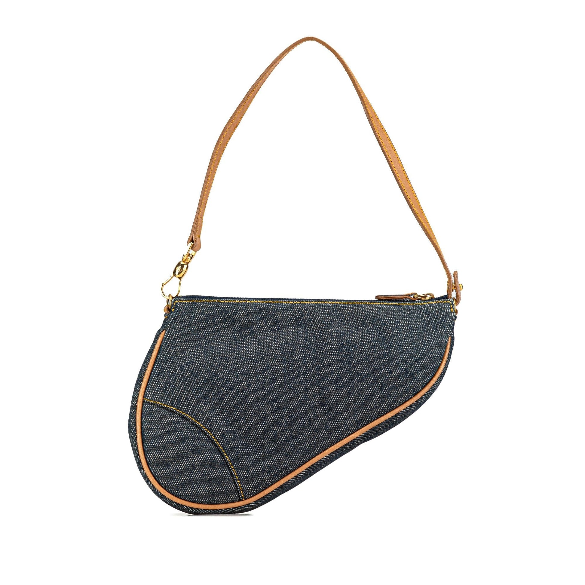Dior Saddle Pochette Shg Gvsoyc Shoulder Bag Denim