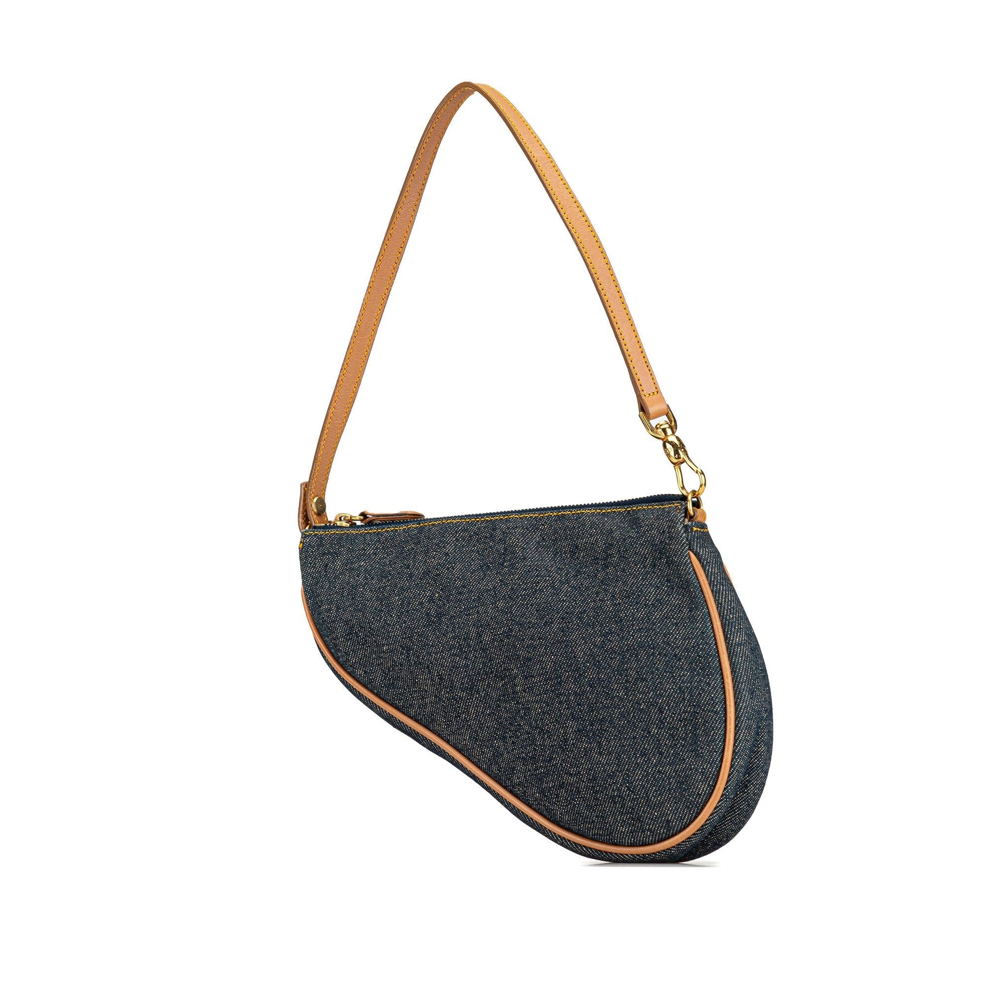 Dior Saddle Pochette Shg Gvsoyc Shoulder Bag Denim