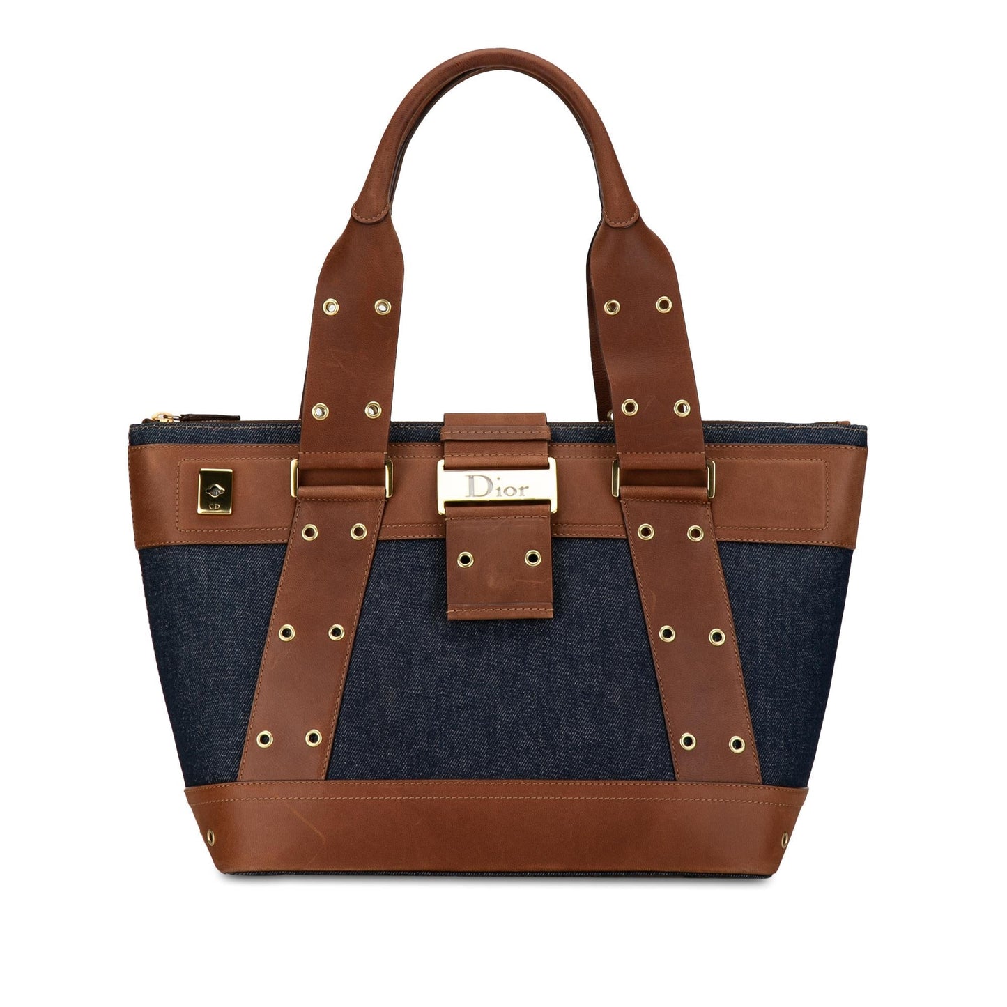Dior Street Chic Tote Shg Hvyyma Denim Tote Bag