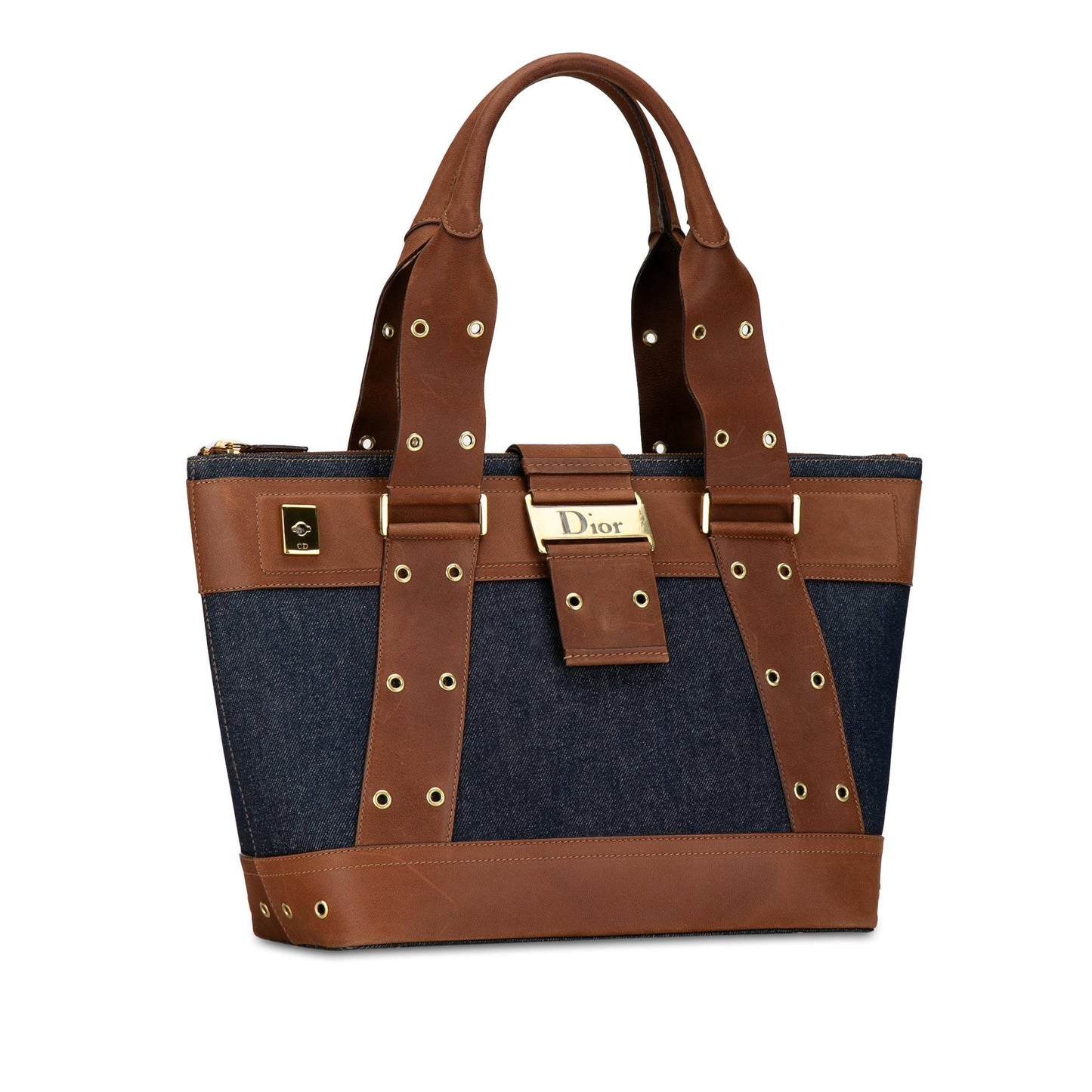 Dior Street Chic Tote Shg Hvyyma Denim Tote Bag