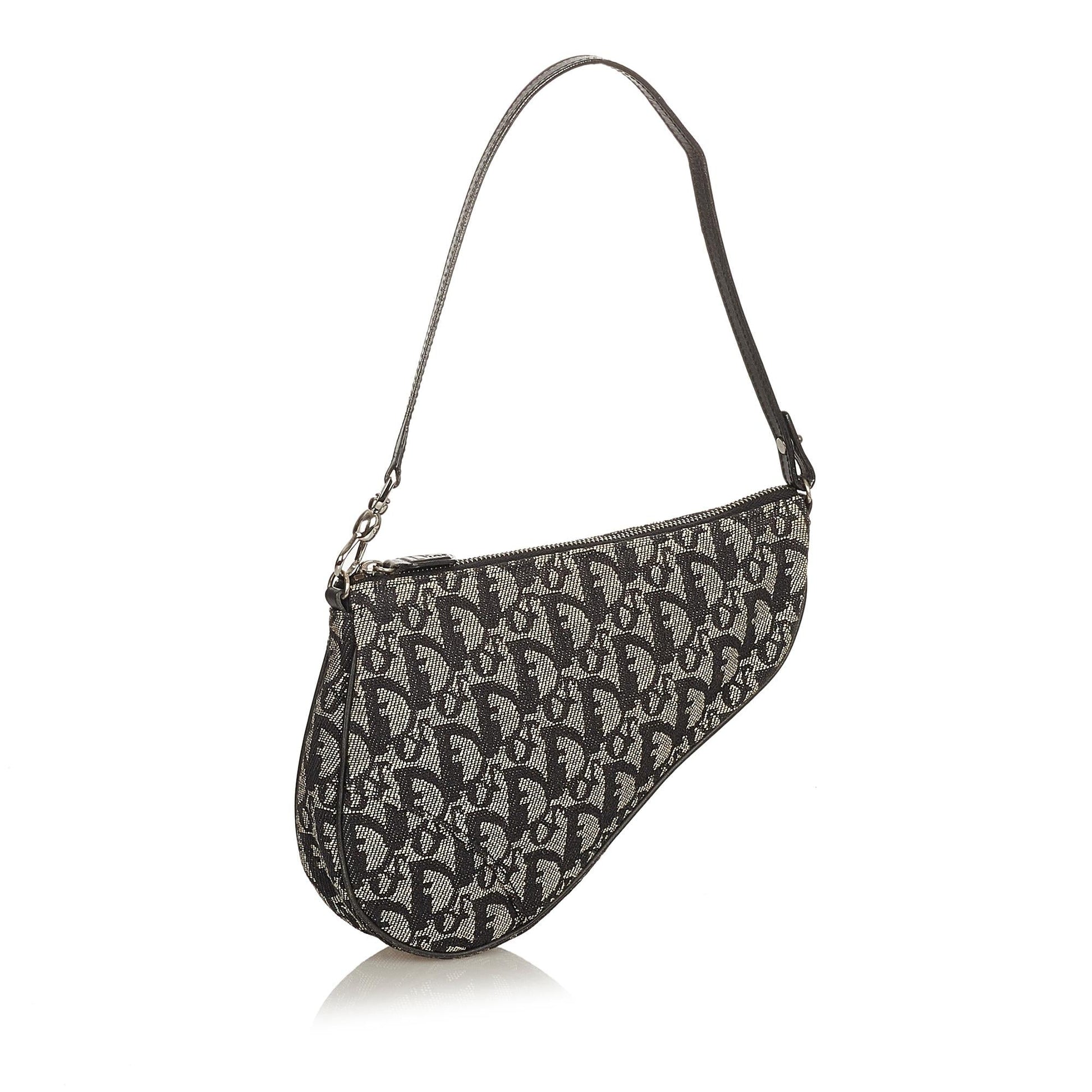 Dior Oblique Saddle Shg Handbag Canvas Mini Travel Bag