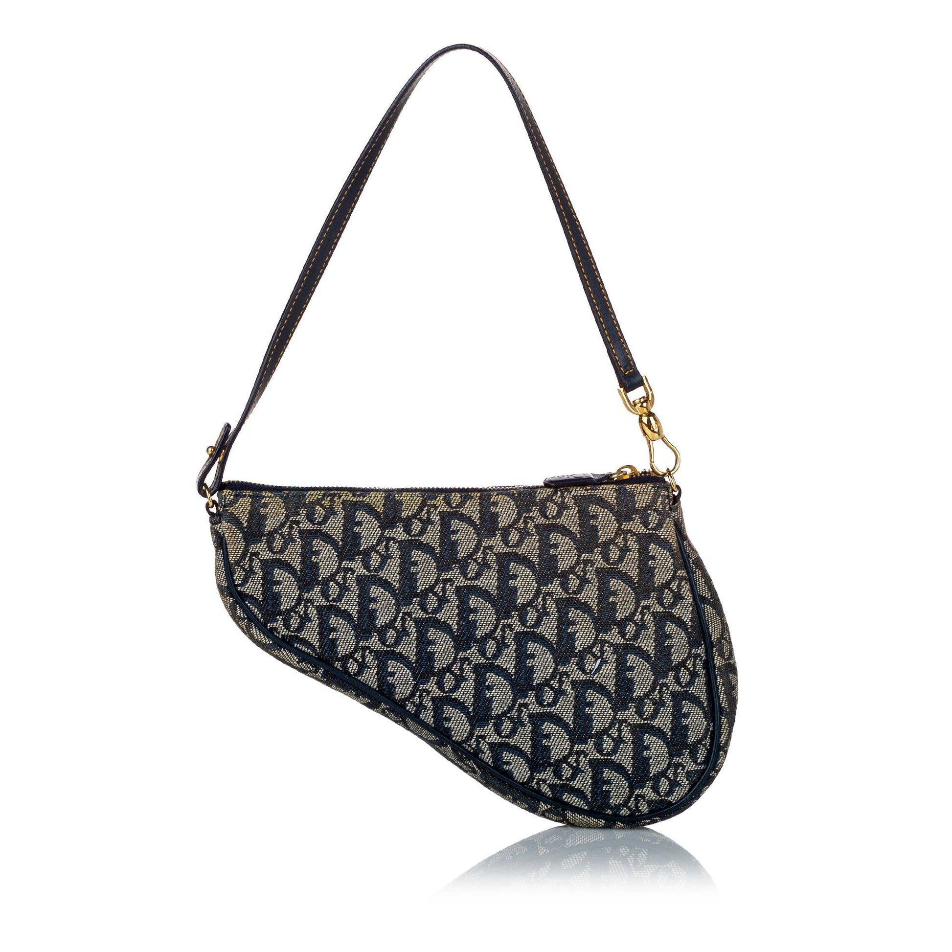 Dior Oblique Saddle Shg Handbag Canvas Travel Bag