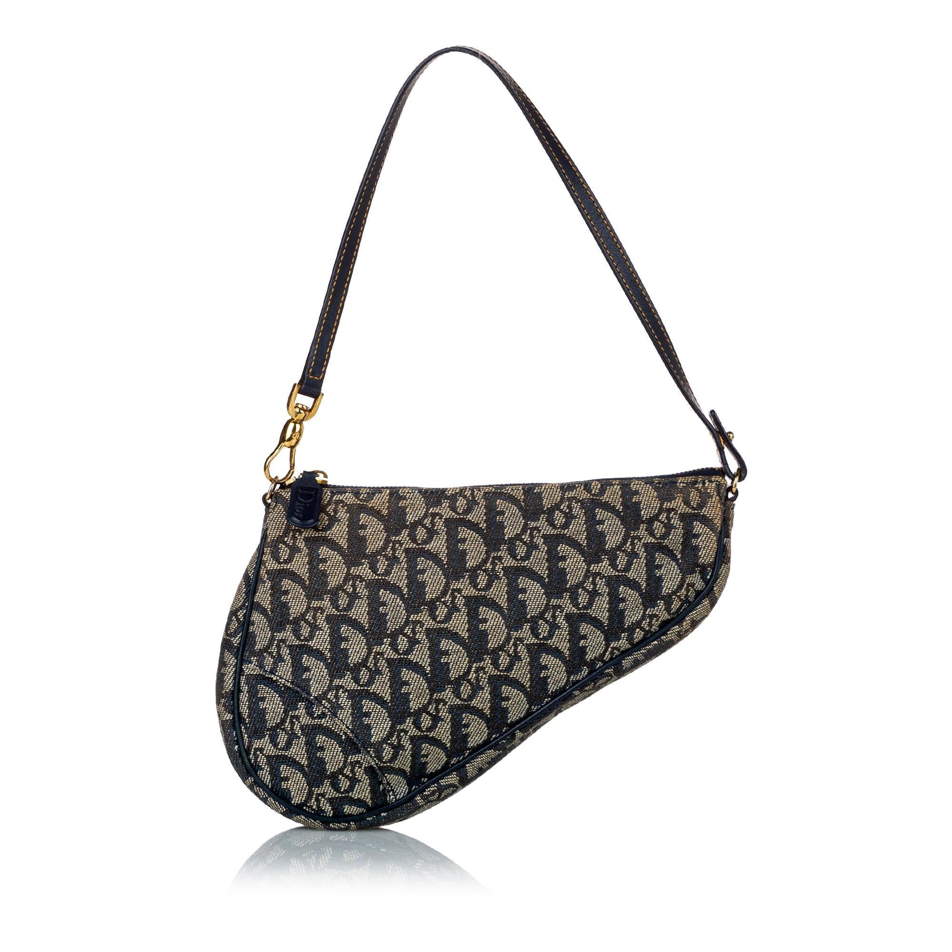 Dior Oblique Saddle Shg Handbag Canvas Travel Bag