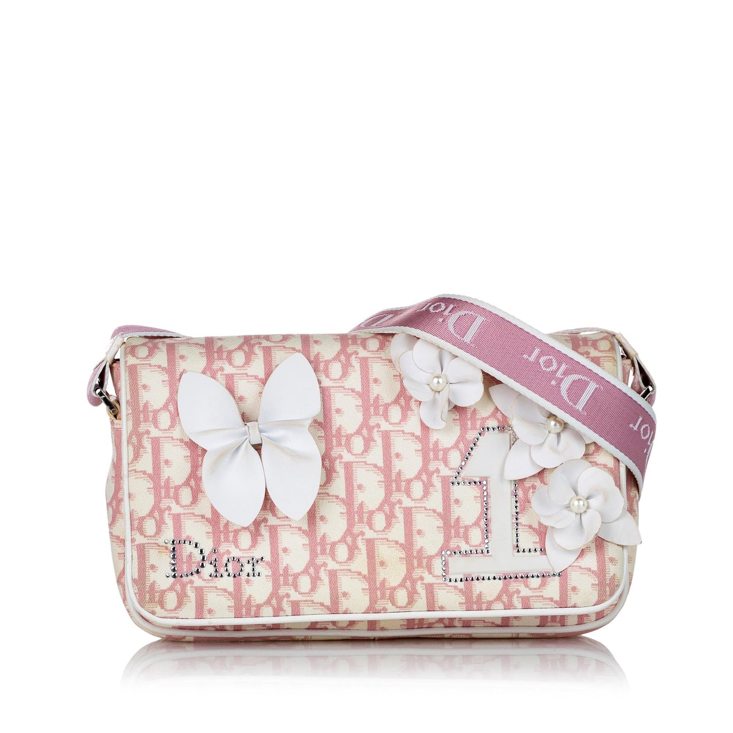 Dior Oblique Girly Trotter Crossbody Bag Shg