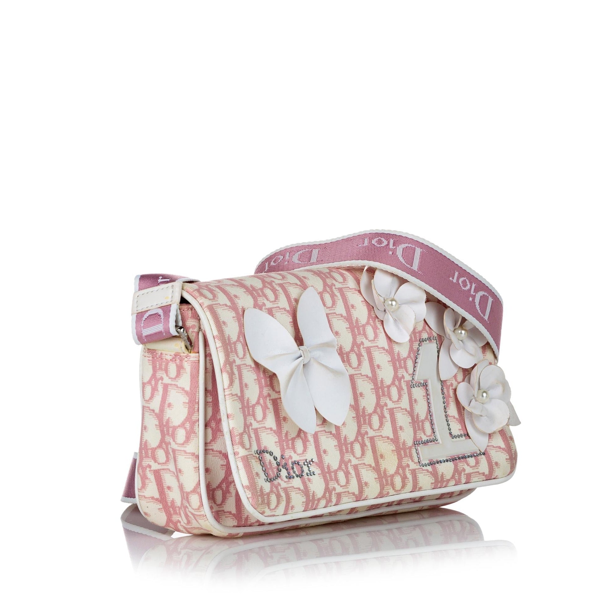 Dior Oblique Girly Trotter Crossbody Bag Shg