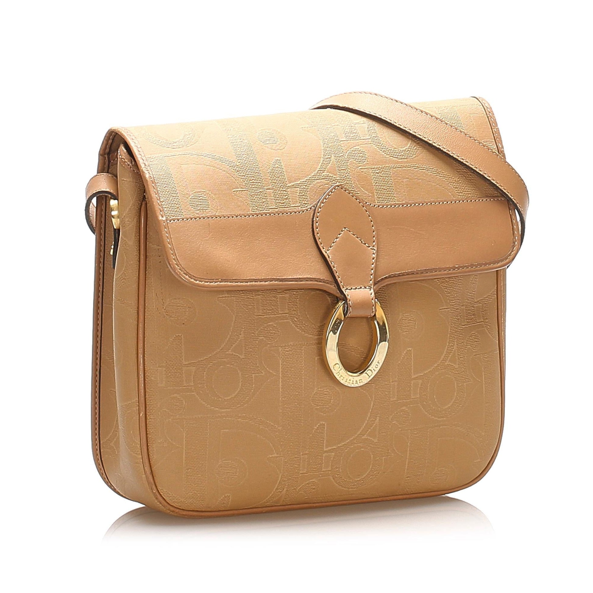 Dior Oblique Crossbody Bag Shg Leather