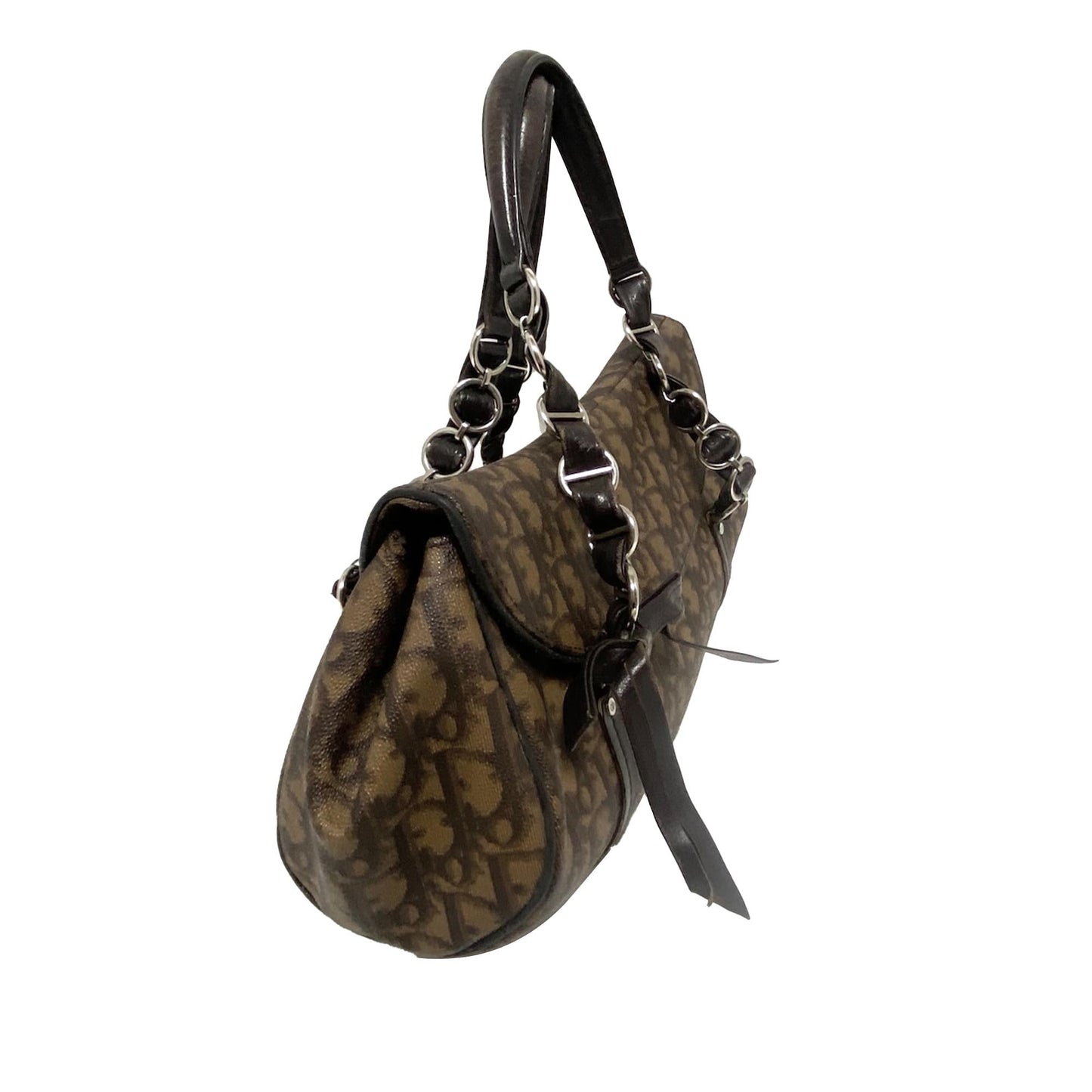 Dior Oblique Romantique Handbag Shg Ujzdlp Satchel Bag