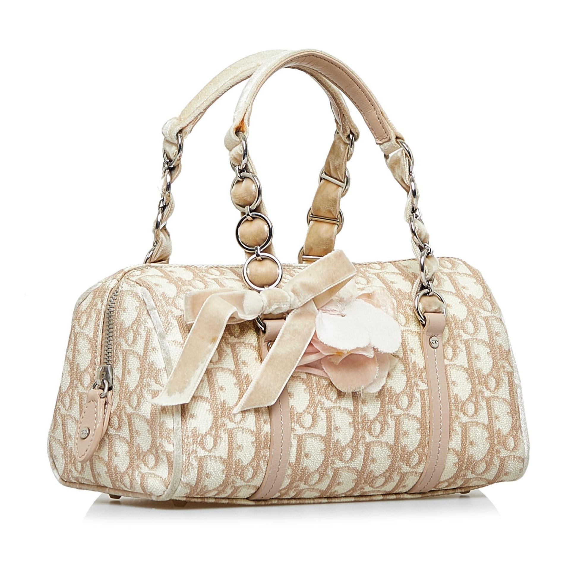 Dior Oblique Romantique Handbag Shg G9Zosb Satchel Bag
