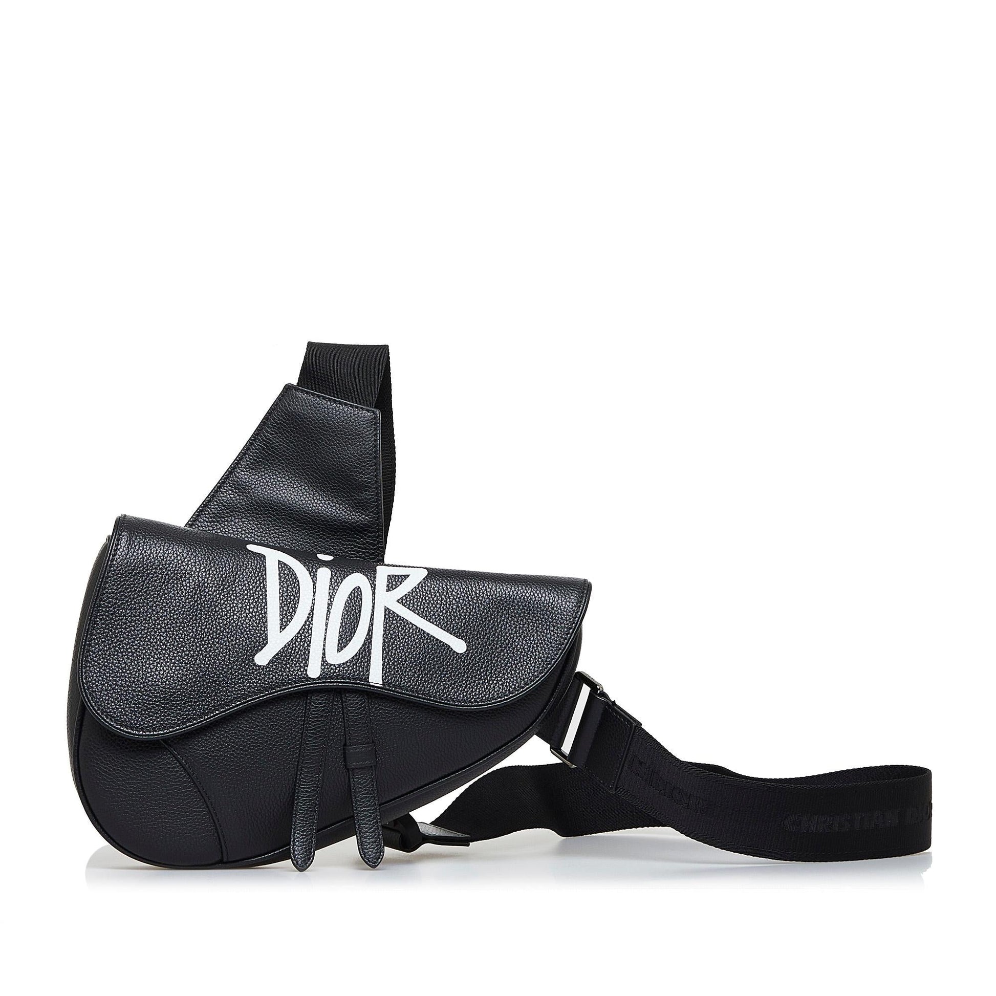 Dior Stussy Saddle Shg Ukek7Z Crossbody Bag Logo