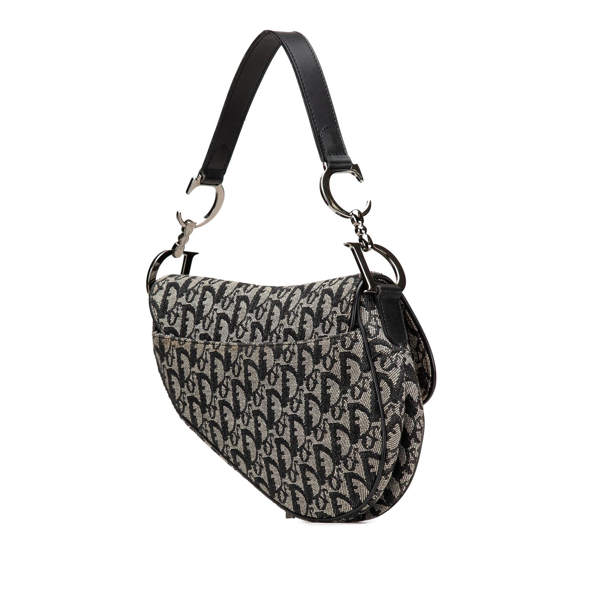 Dior issimo Saddle Bag Canvas Shoulder Bag Saddle Bag 2