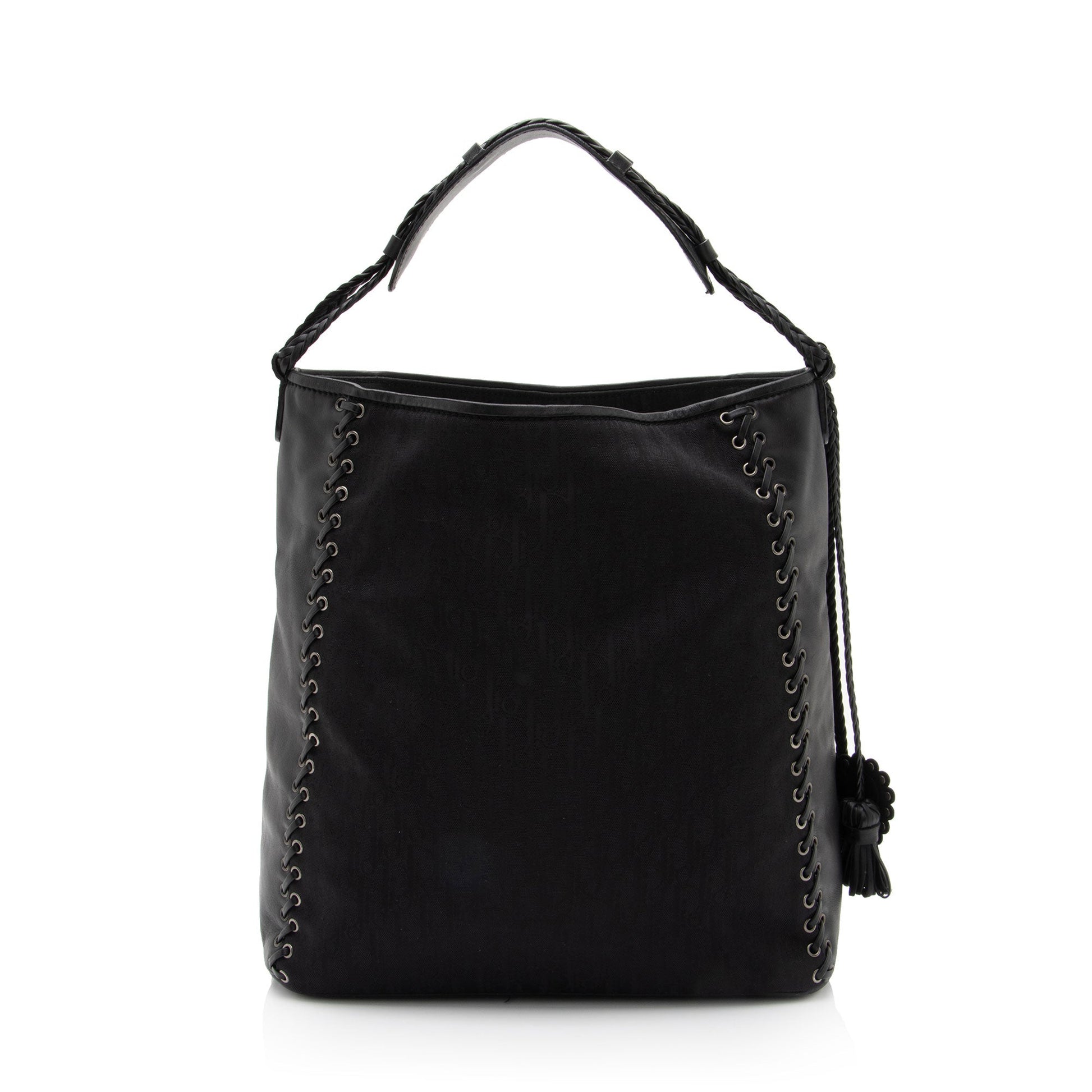 Dior issimo Ethnic Hobo Shf Bcjayh Leather Nylon Medium Shoulder Bag