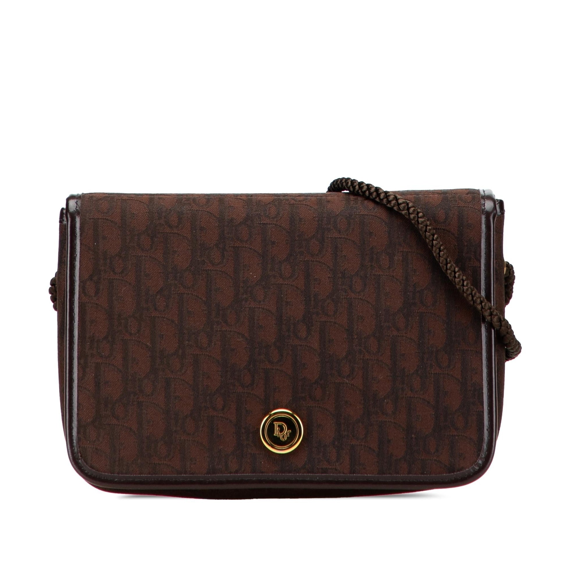 Dior issimo Trotter Crossbody Canvas Flap Crossbody Bag